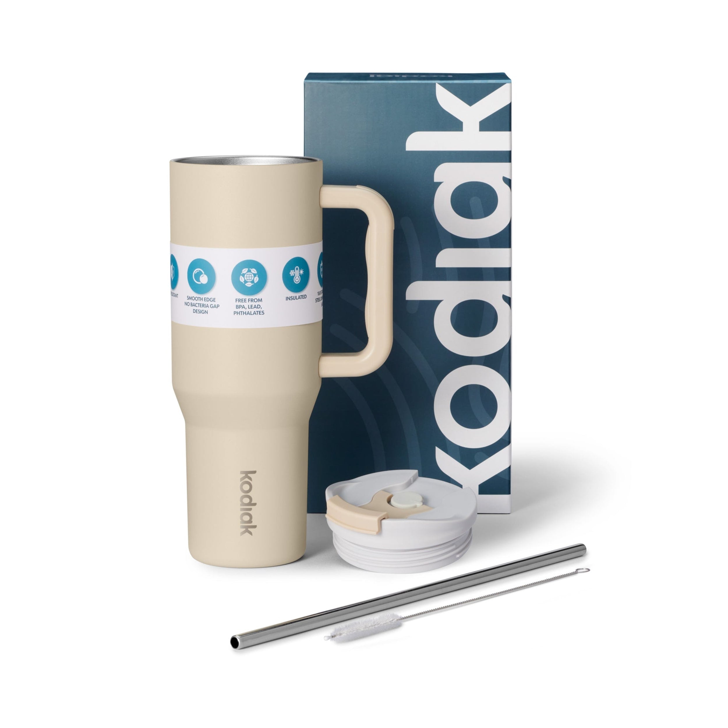 Kodiak Chug Mug 1182ml Cream Beige