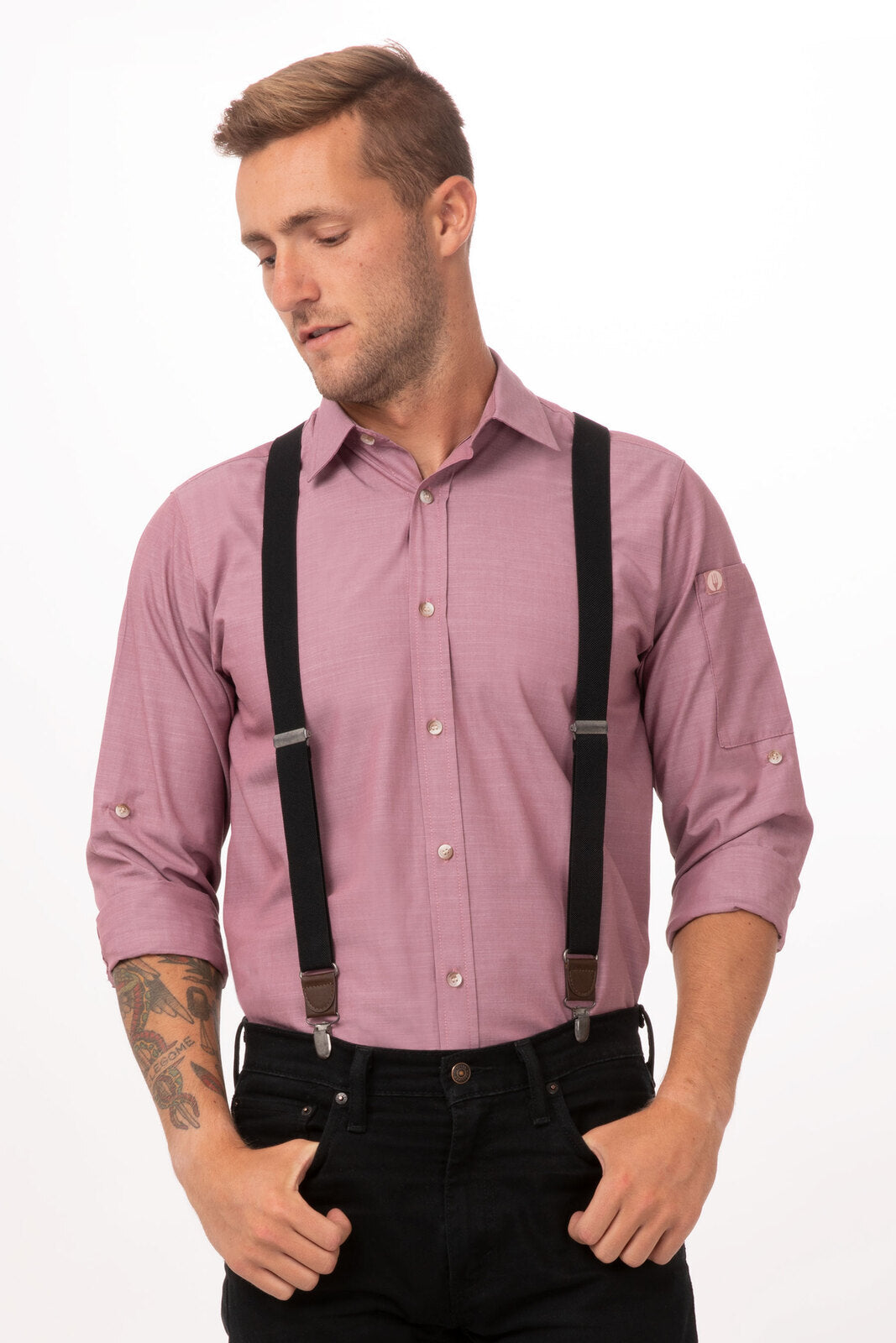 Chef Works Pant Suspenders - Black