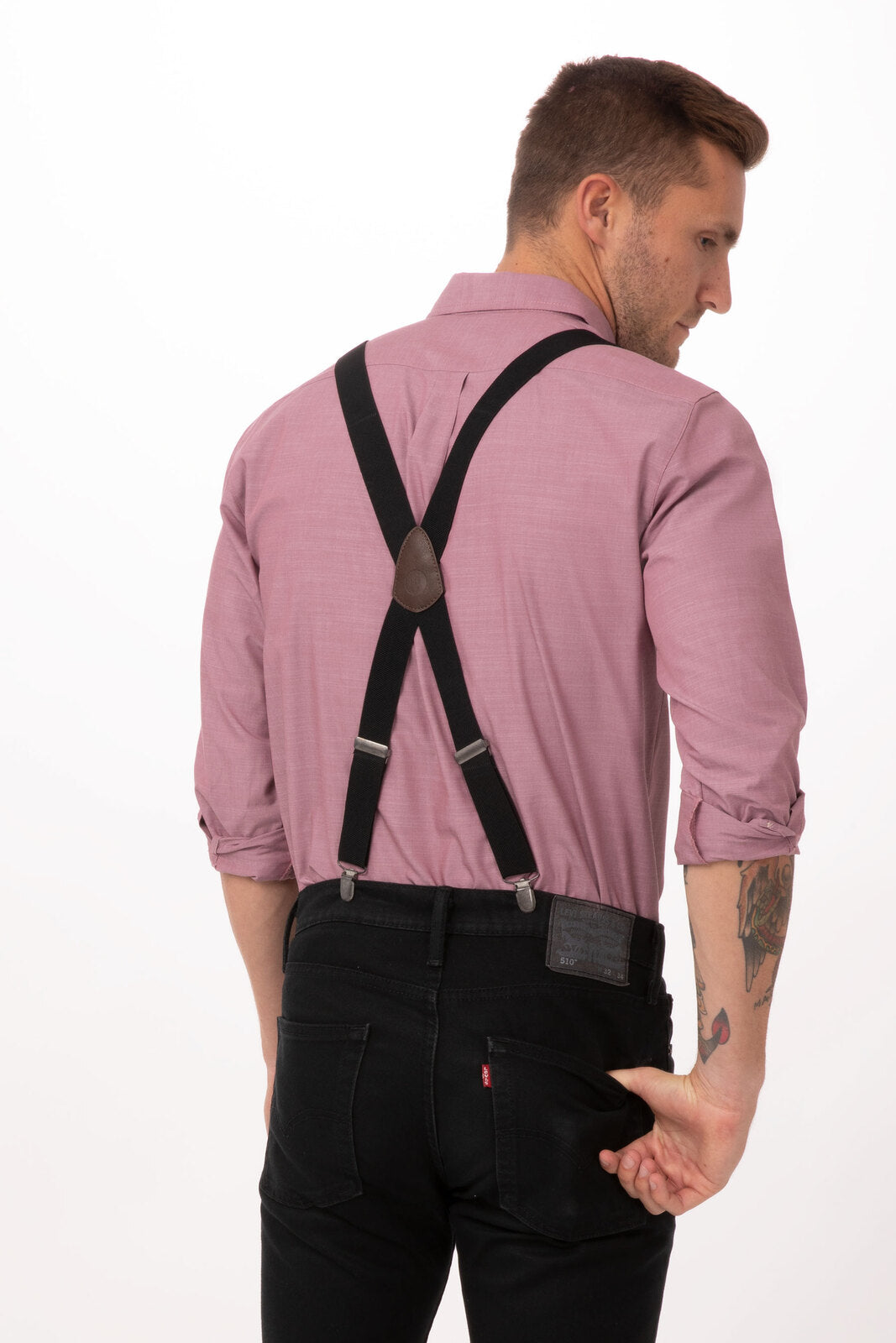 Chef Works Pant Suspenders - Black