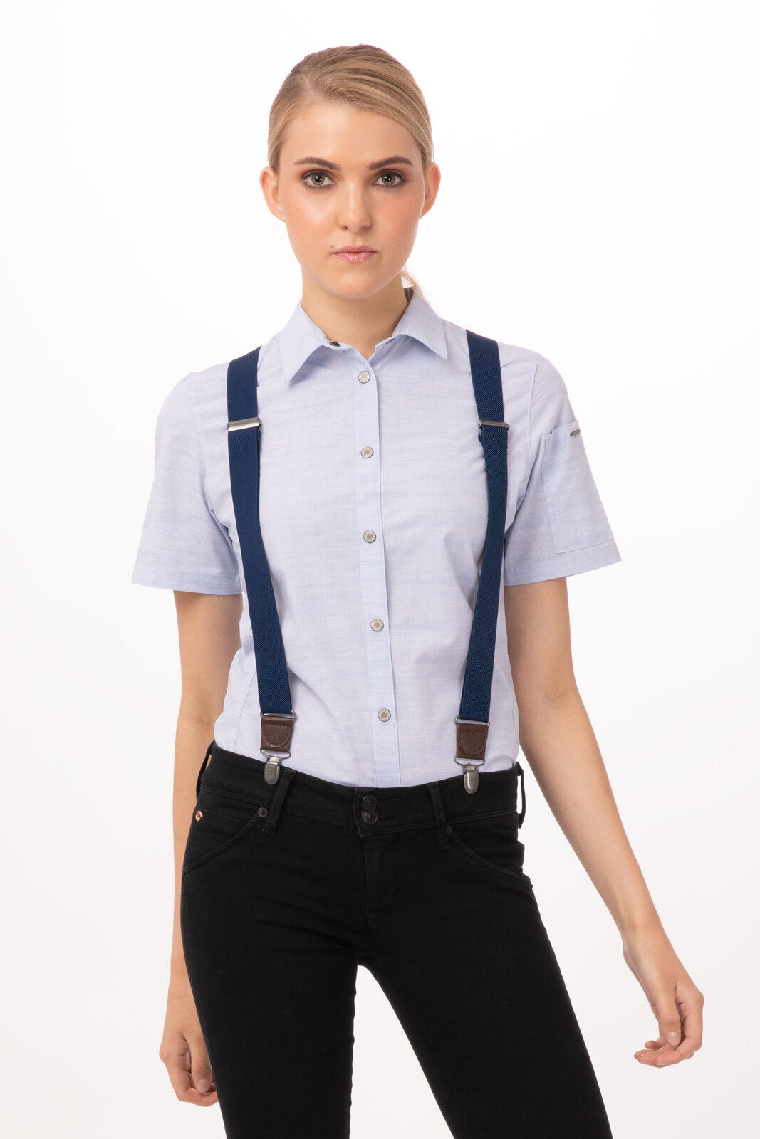 Chef Works Pant Suspenders - Navy