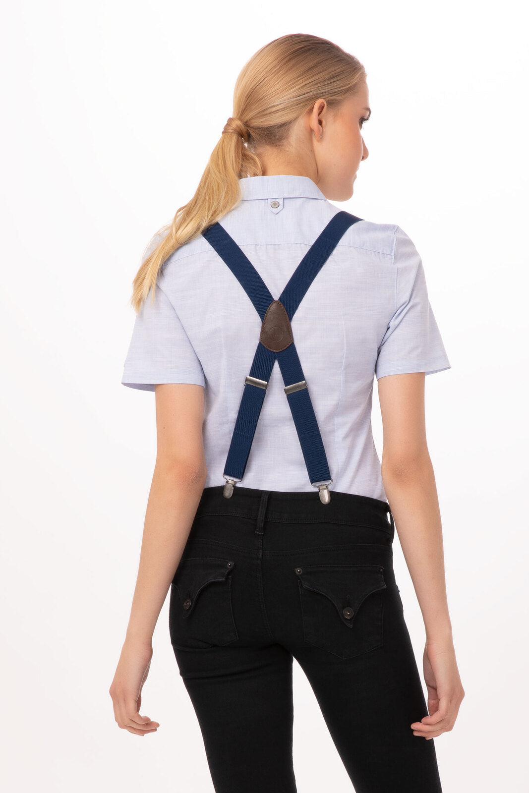 Chef Works Pant Suspenders - Navy