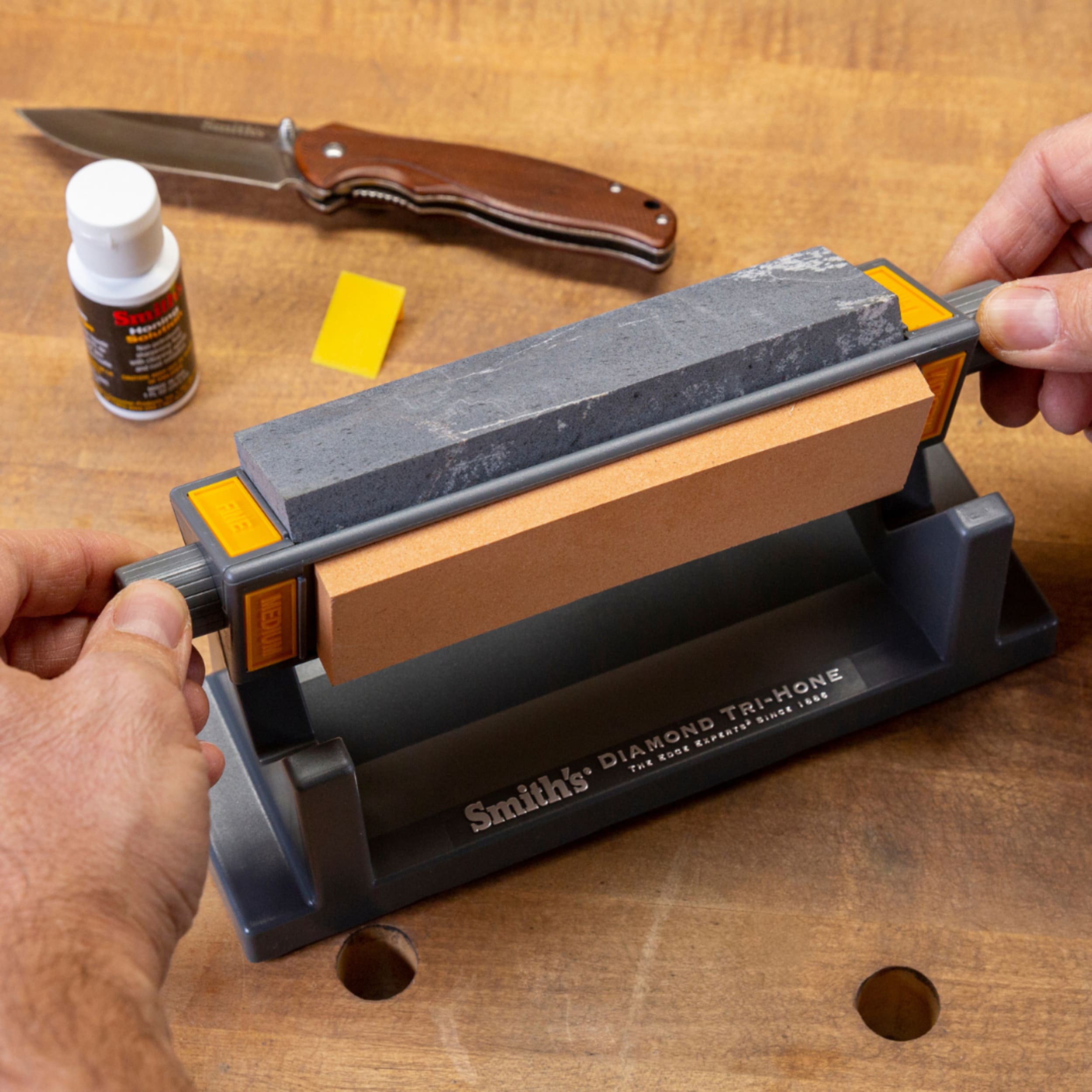Smith's Three Stone Sharpening System 15cm (6in)