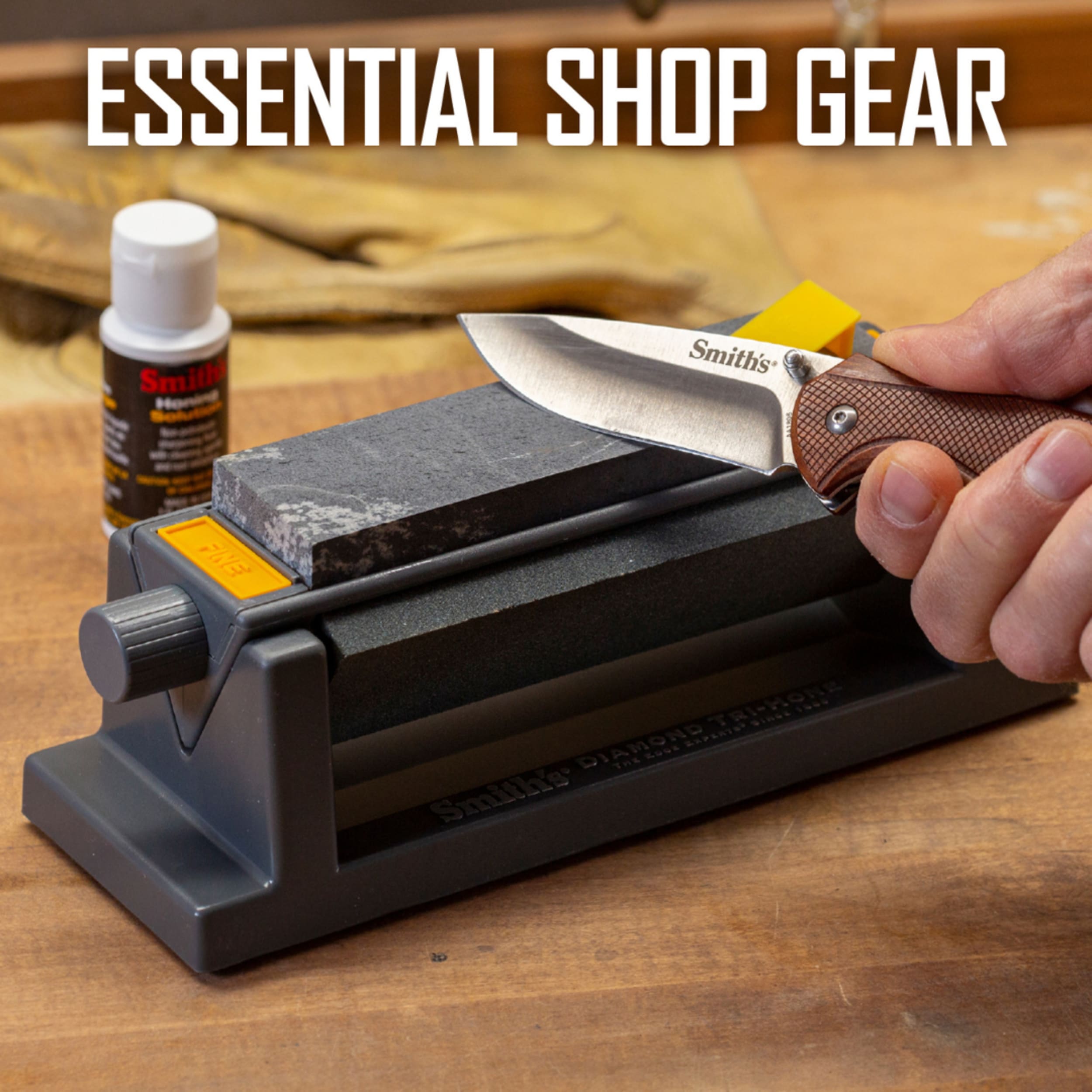 Smith's Three Stone Sharpening System 15cm (6in)
