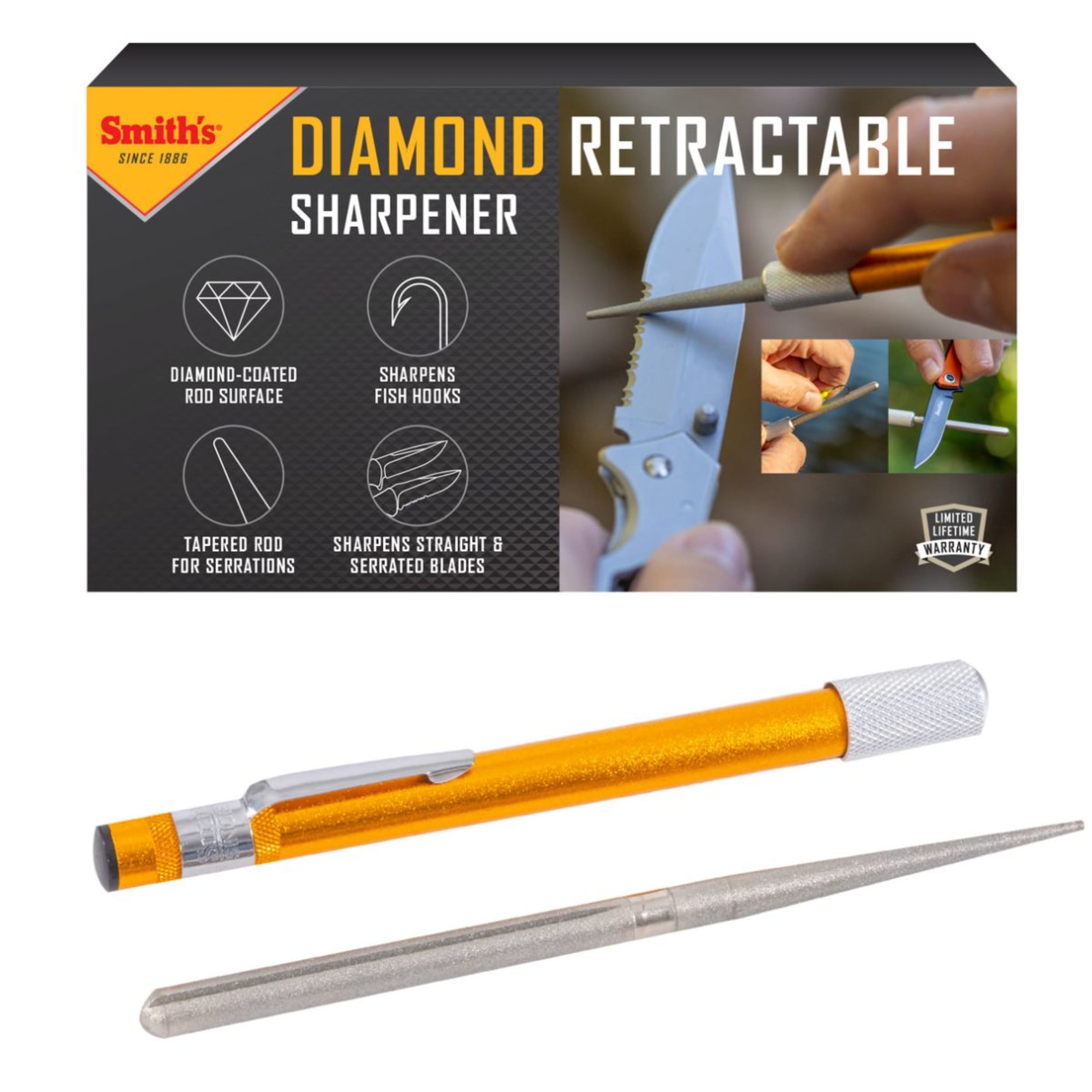 Smith's Diamond Retractable Sharpener