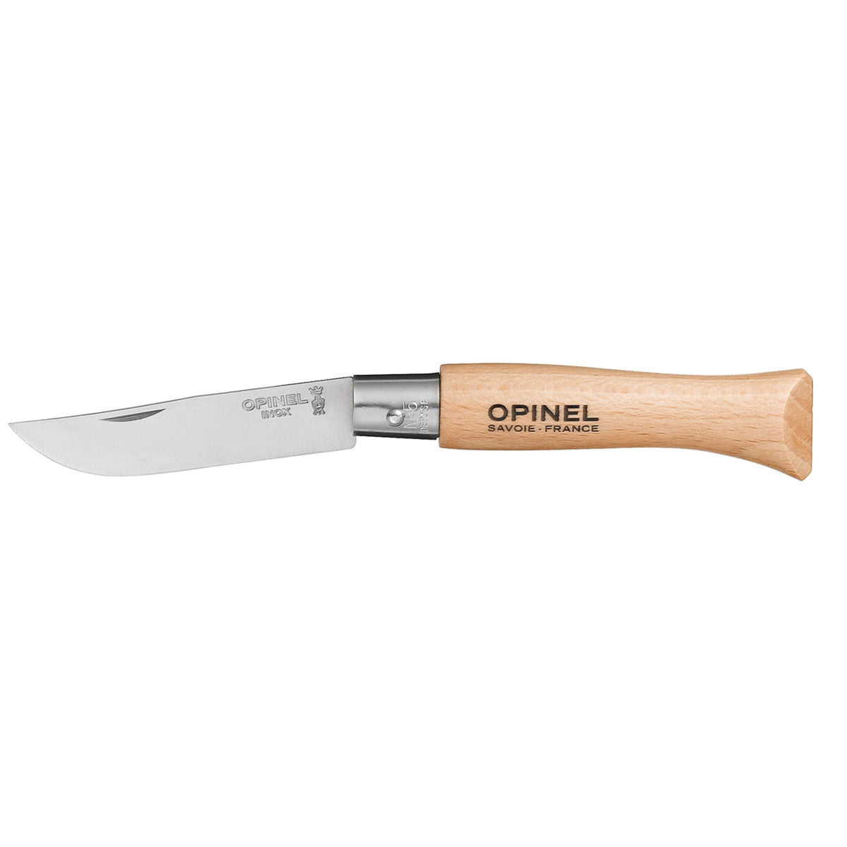Opinel No.05 Stainless Steel Folding Knife Beech