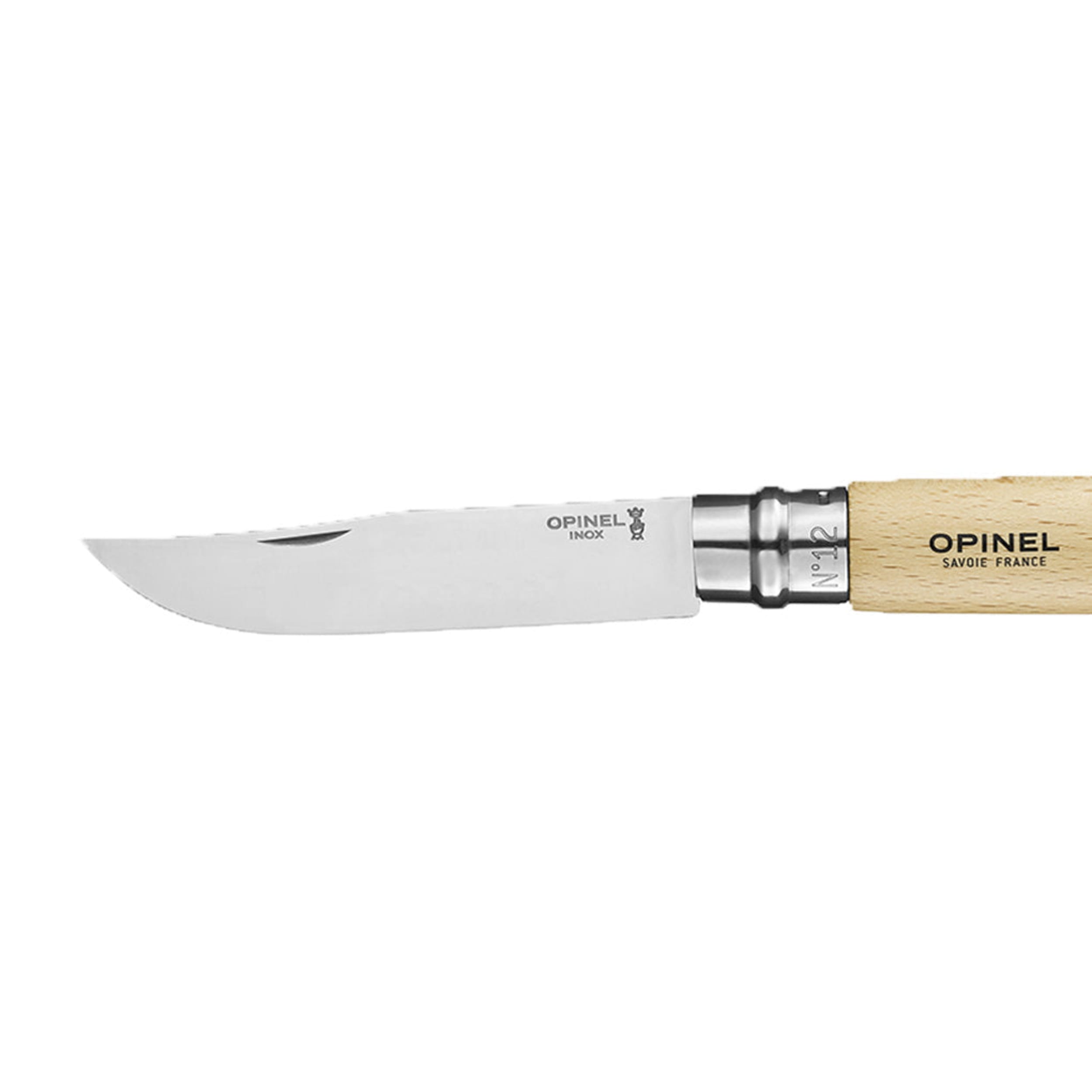 Opinel No.12 Stainless Steel Folding Knife Beech