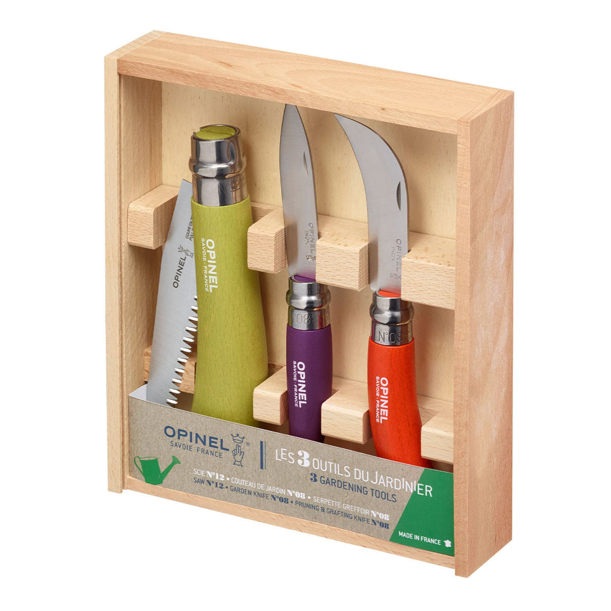 Opinel Gardener Premium 3 Piece Set