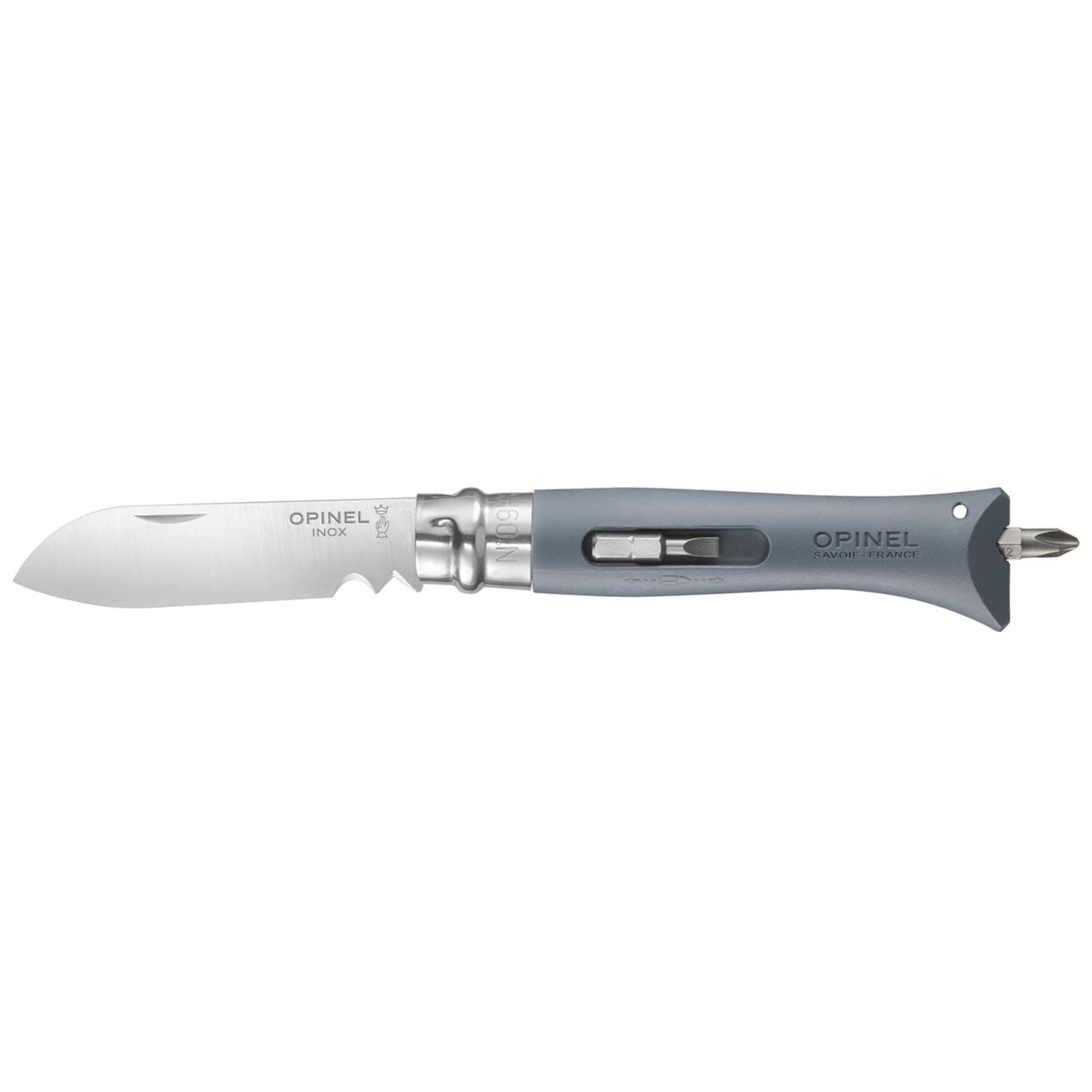 Opinel No.09 DIY Folding Knife Grey