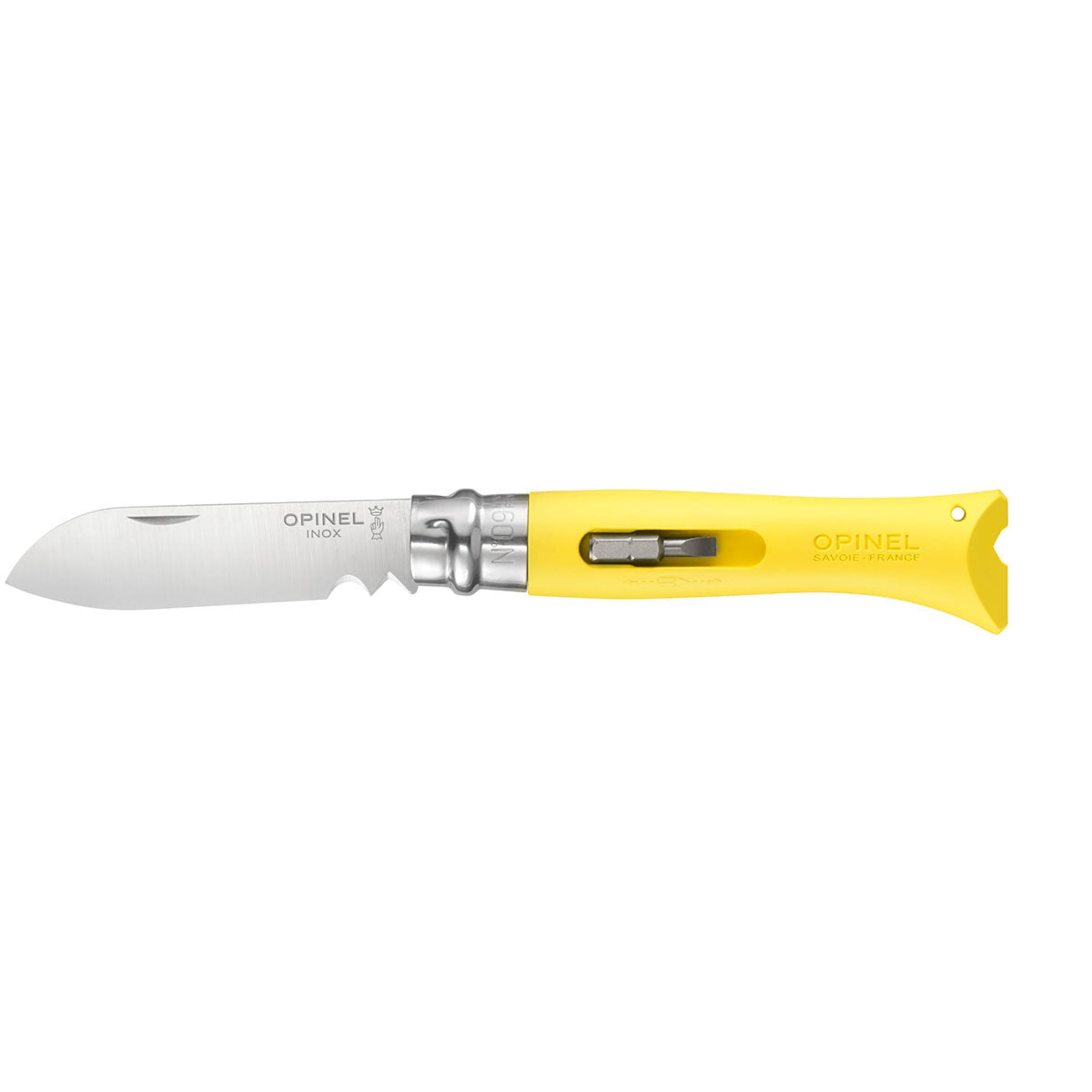 Opinel No.09 DIY Folding Knife Yellow
