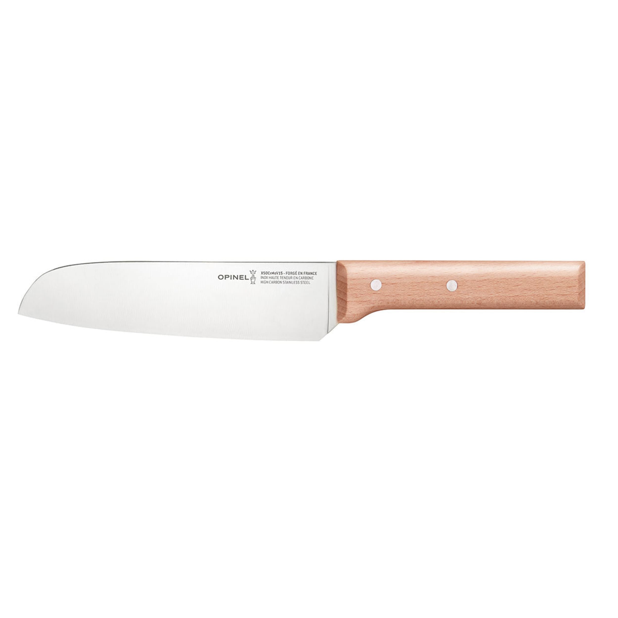 Opinel Parallèle No.119 Santoku Knife Beech
