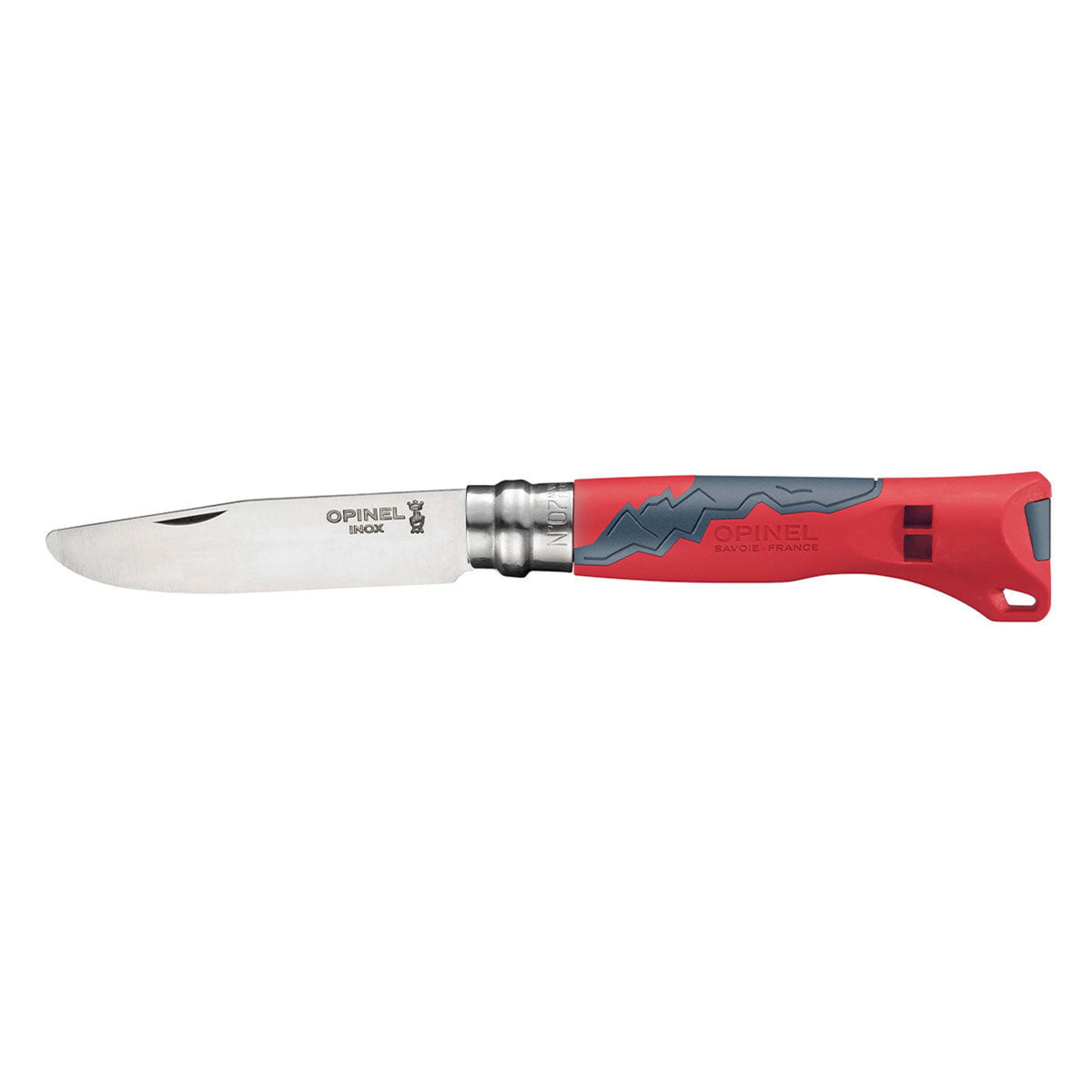 Opinel No.07 Outdoor Junior Folding Knife Red