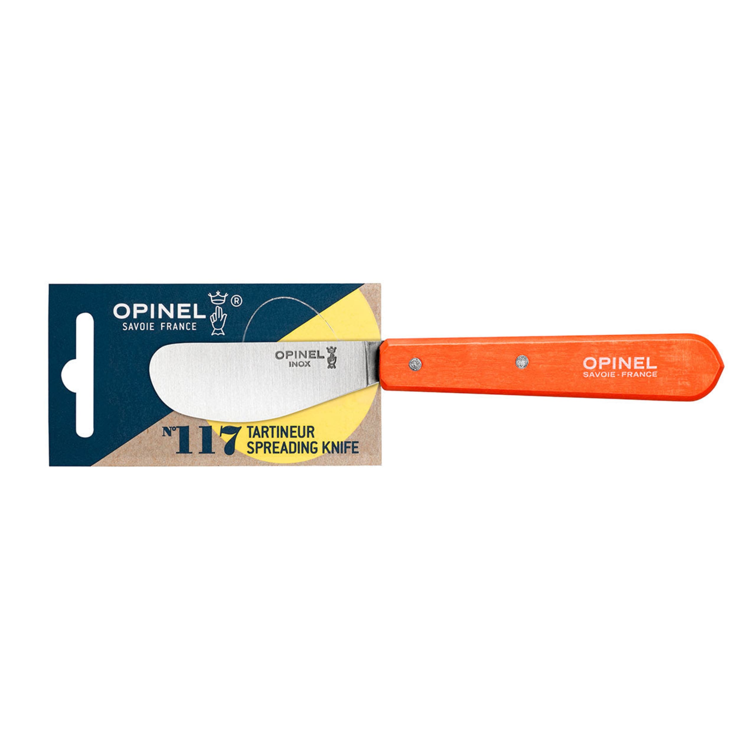 Opinel No.117 Spreading Knife Tangerine