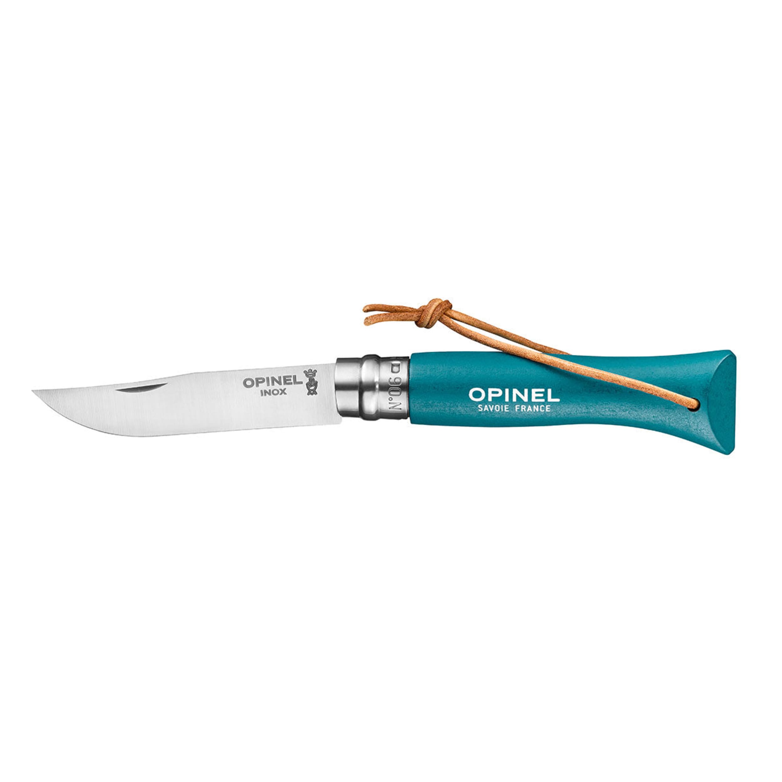 Opinel No.06 Bushwhacker Folding Knife Turquoise
