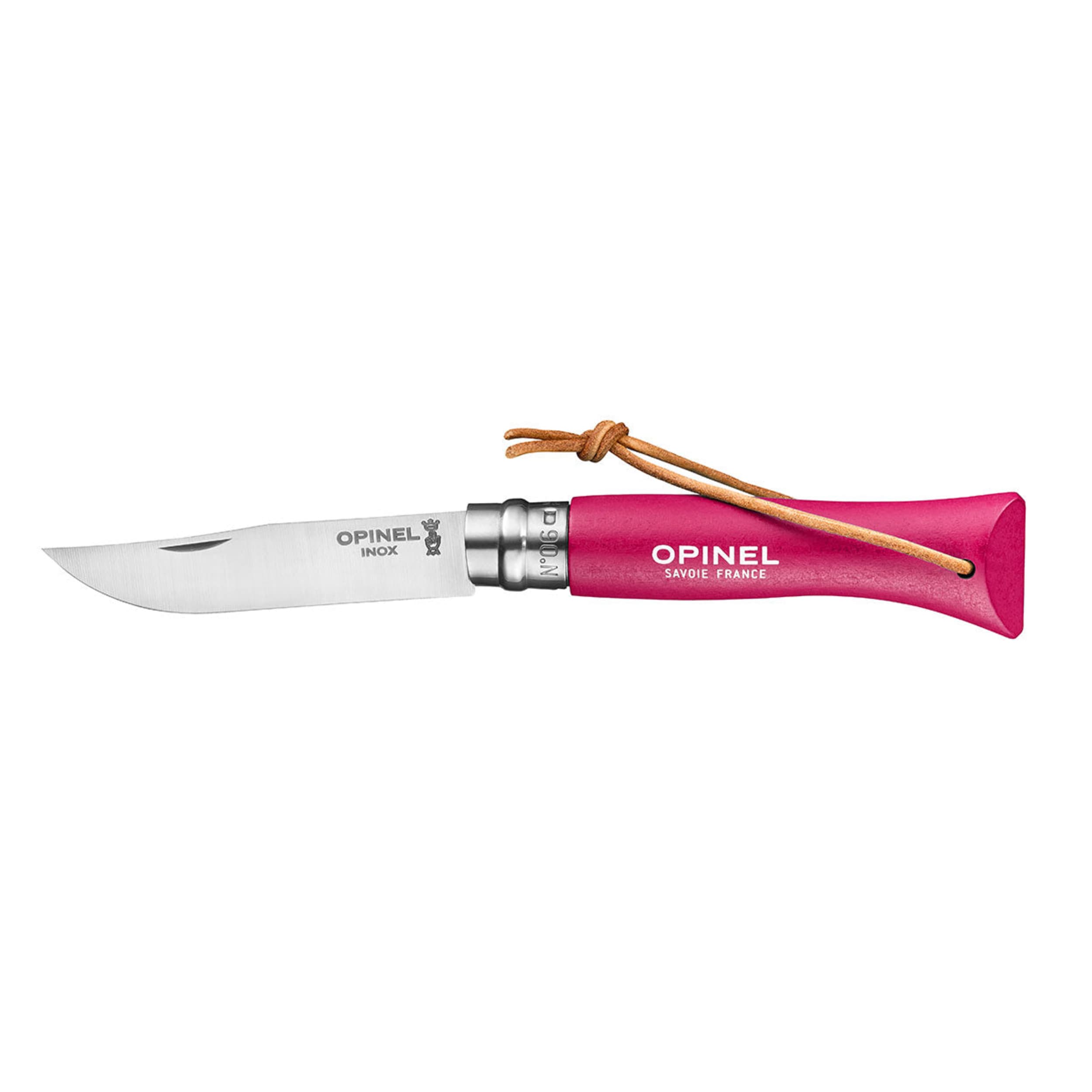 Opinel No.06 Bushwhacker Folding Knife Strawberry