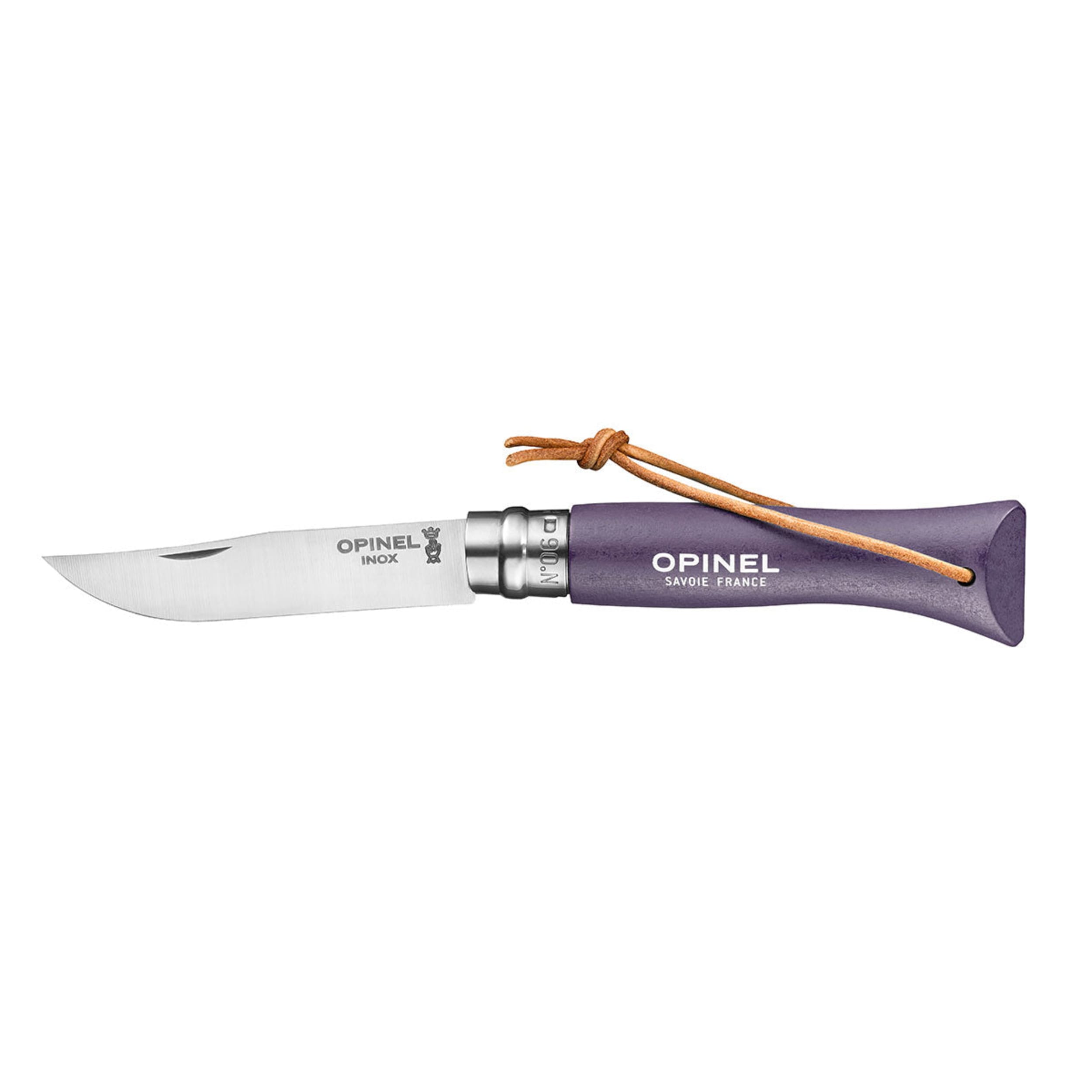 Opinel No.06 Bushwhacker Folding Knife Grey Purple