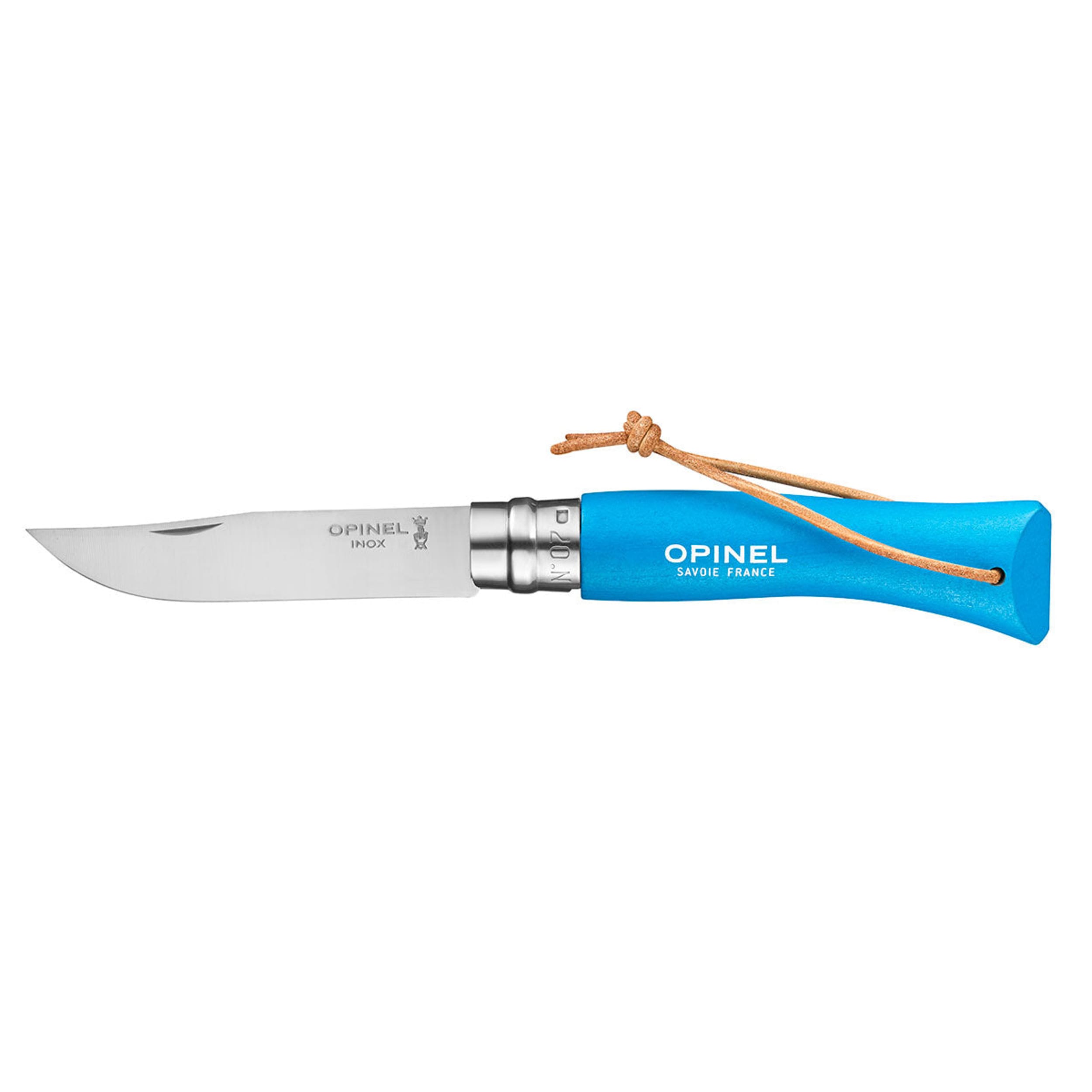 Opinel No.07 Bushwhacker Folding Knife Cyan Blue
