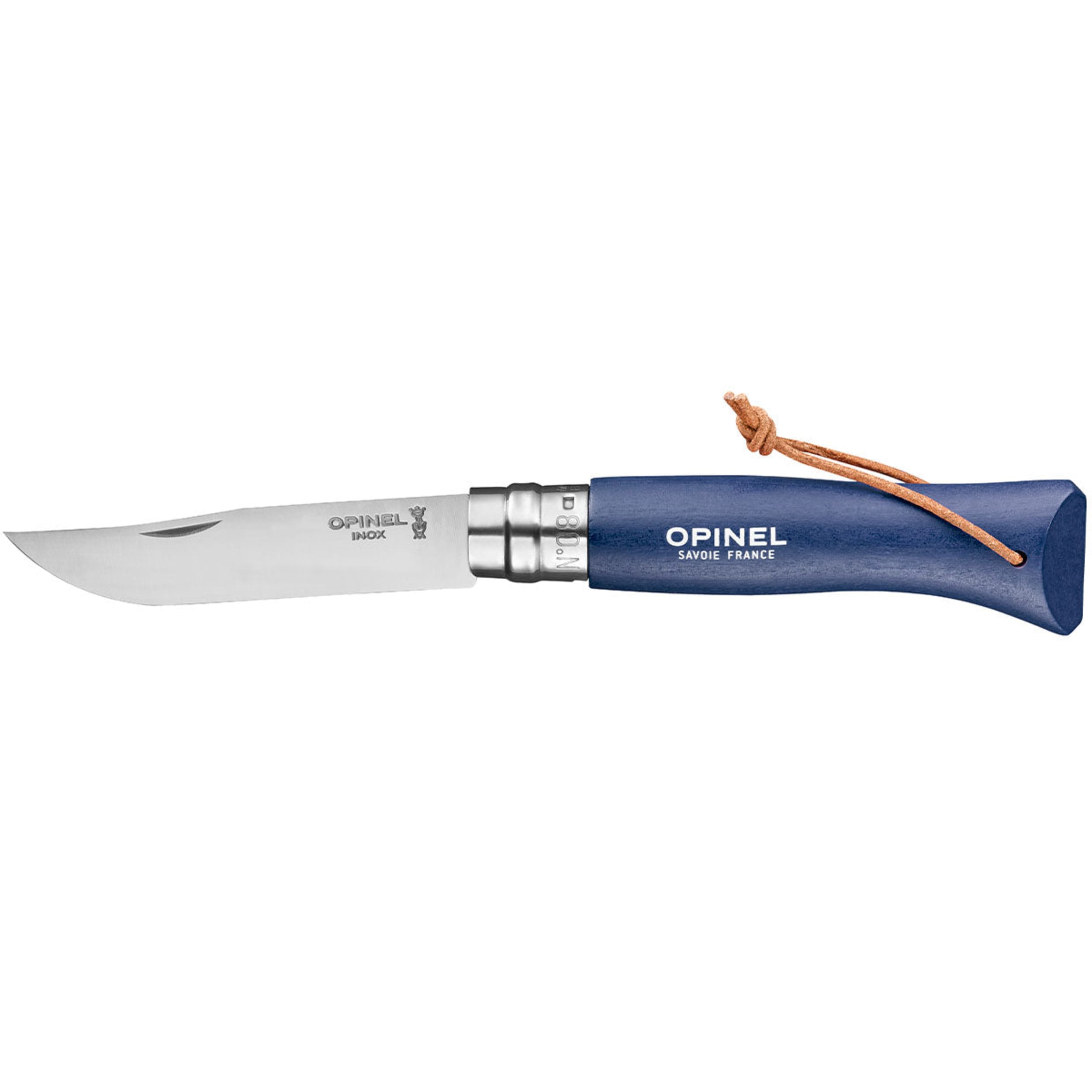 Opinel No.08 Bushwhacker Folding Knife Dark Blue