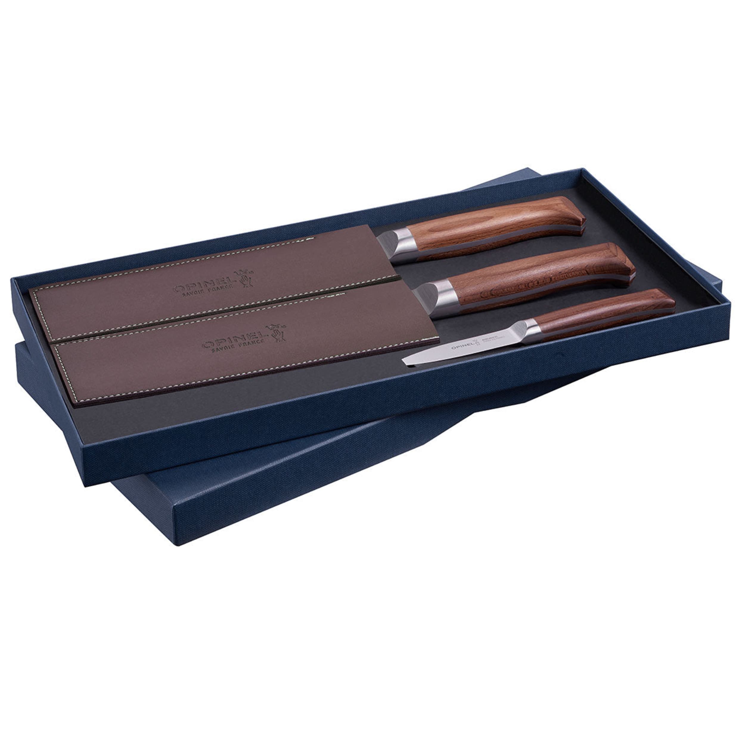 Opinel Les Forgés 1890 Kitchen Knife 3 Piece Set