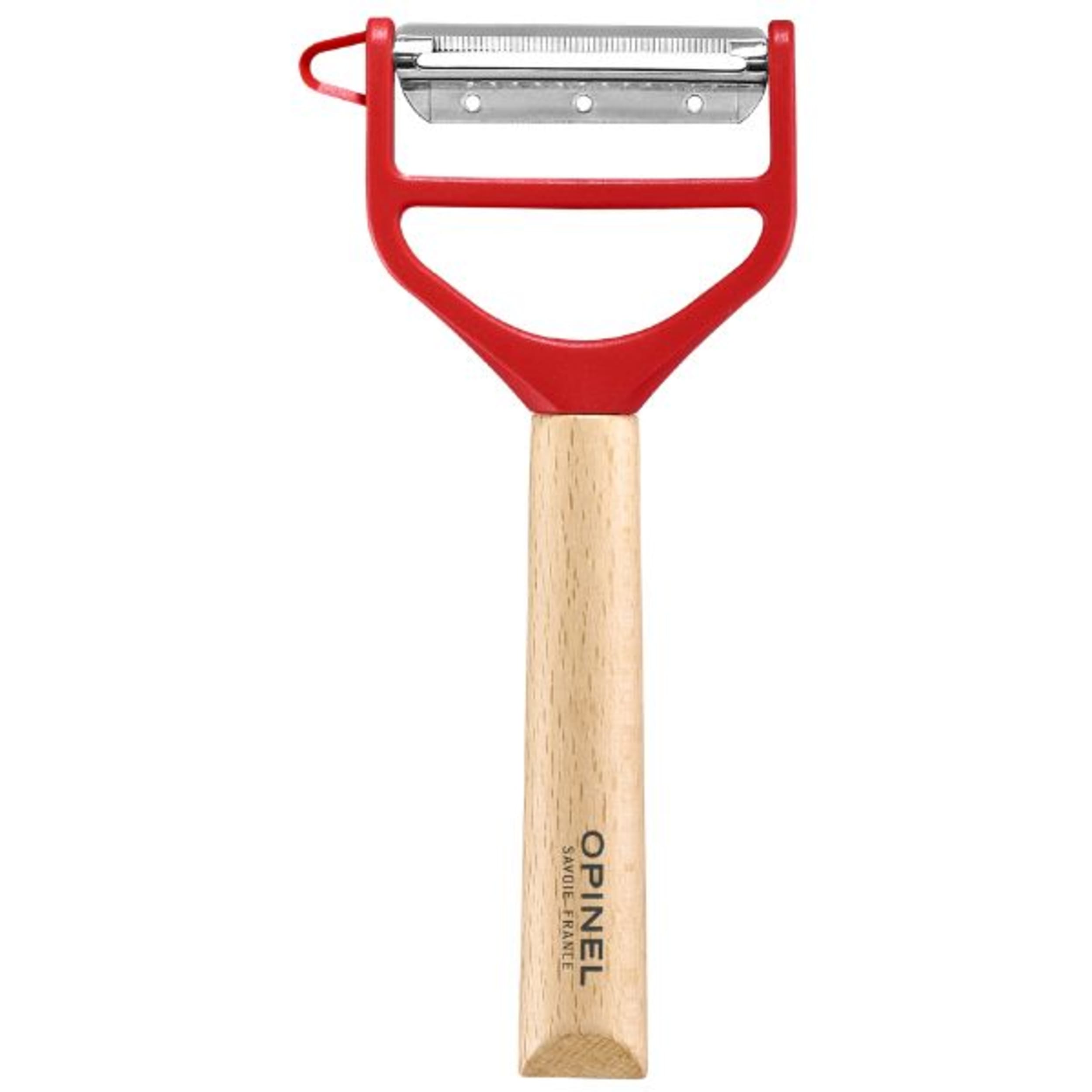 Opinel T-Duo Wooden Peeler Red