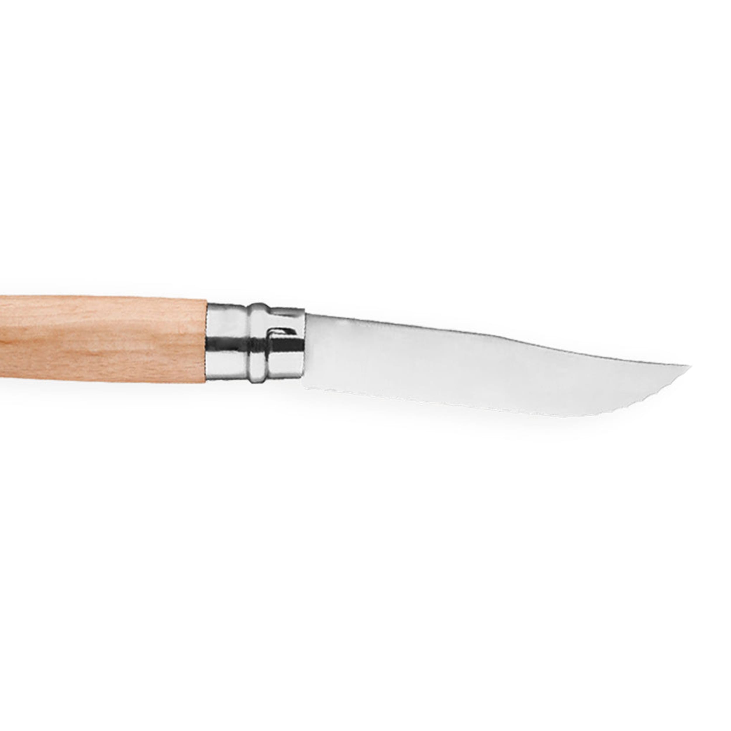 Opinel No.12 Serrated Folding Knife Beech