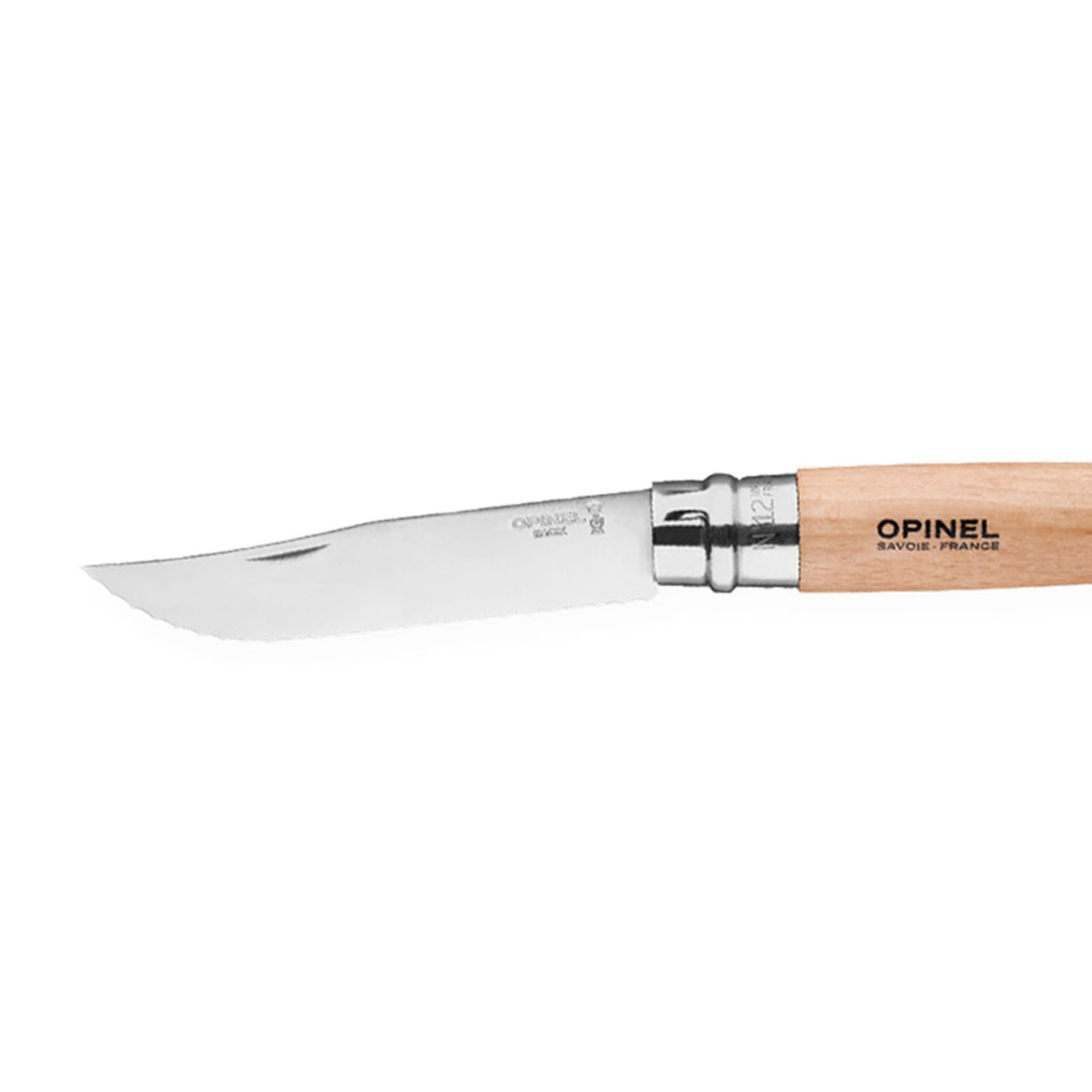 Opinel No.12 Serrated Folding Knife Beech