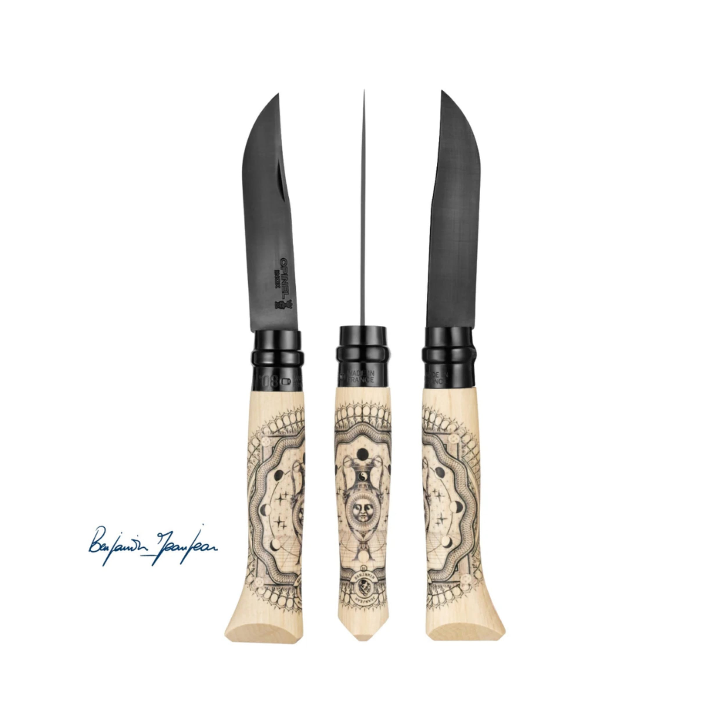 Opinel No.08 Cosmos Limited Edition Folding Knife Benjamin Jeanjean