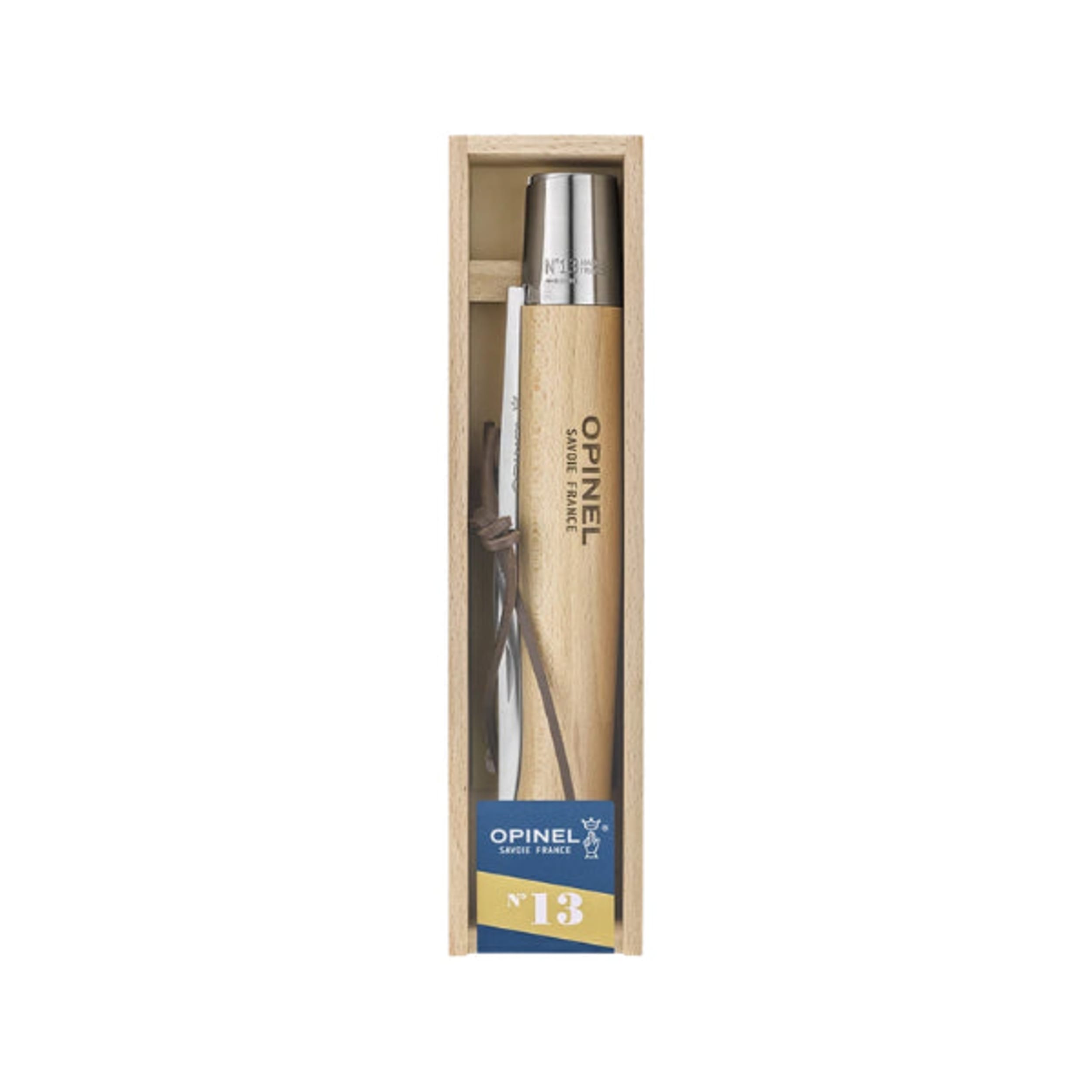 Opinel No.13 Le Plumier Stainless Steel Folding Knife