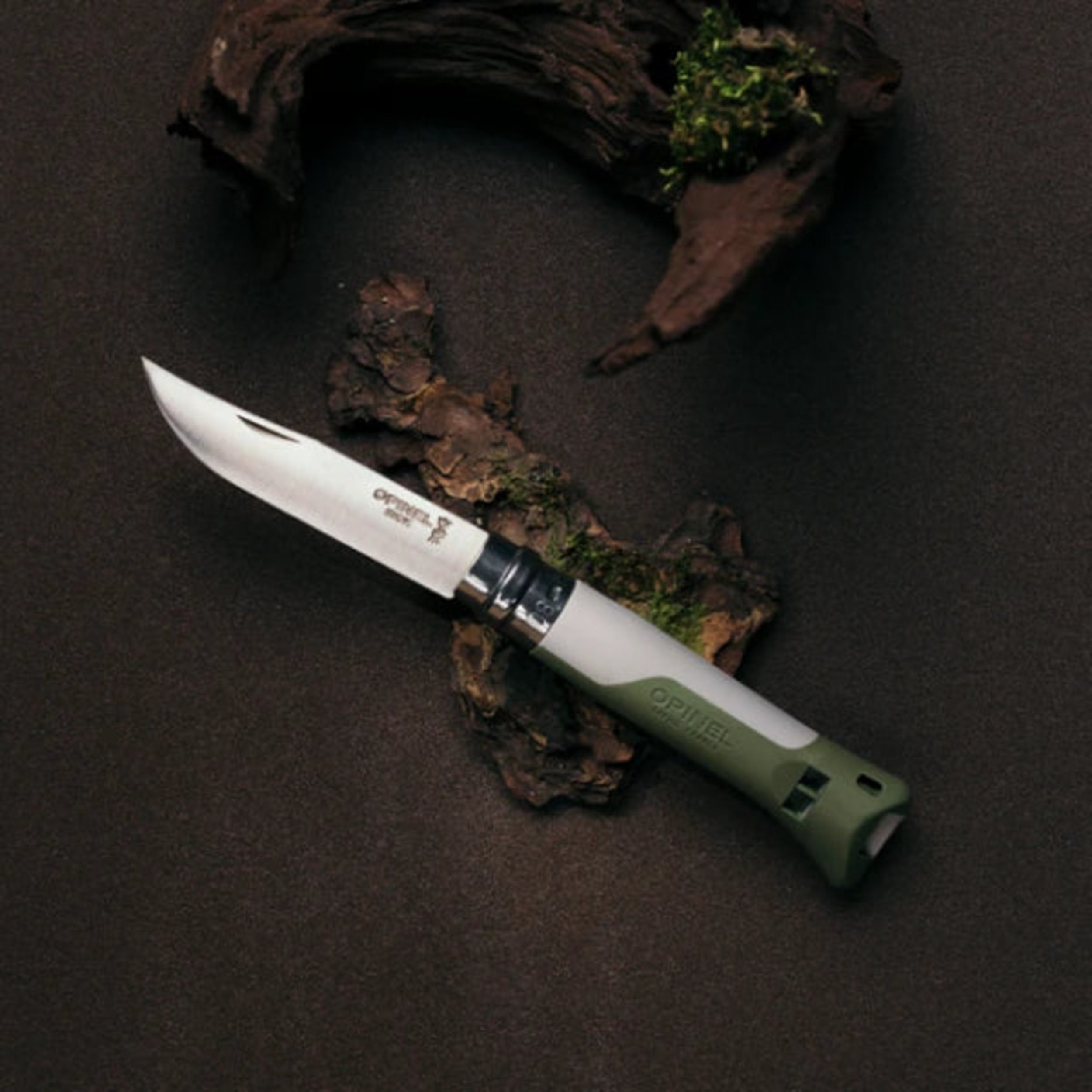 Opinel No.08 Horizon Multi-Function Folding Knife Kaki