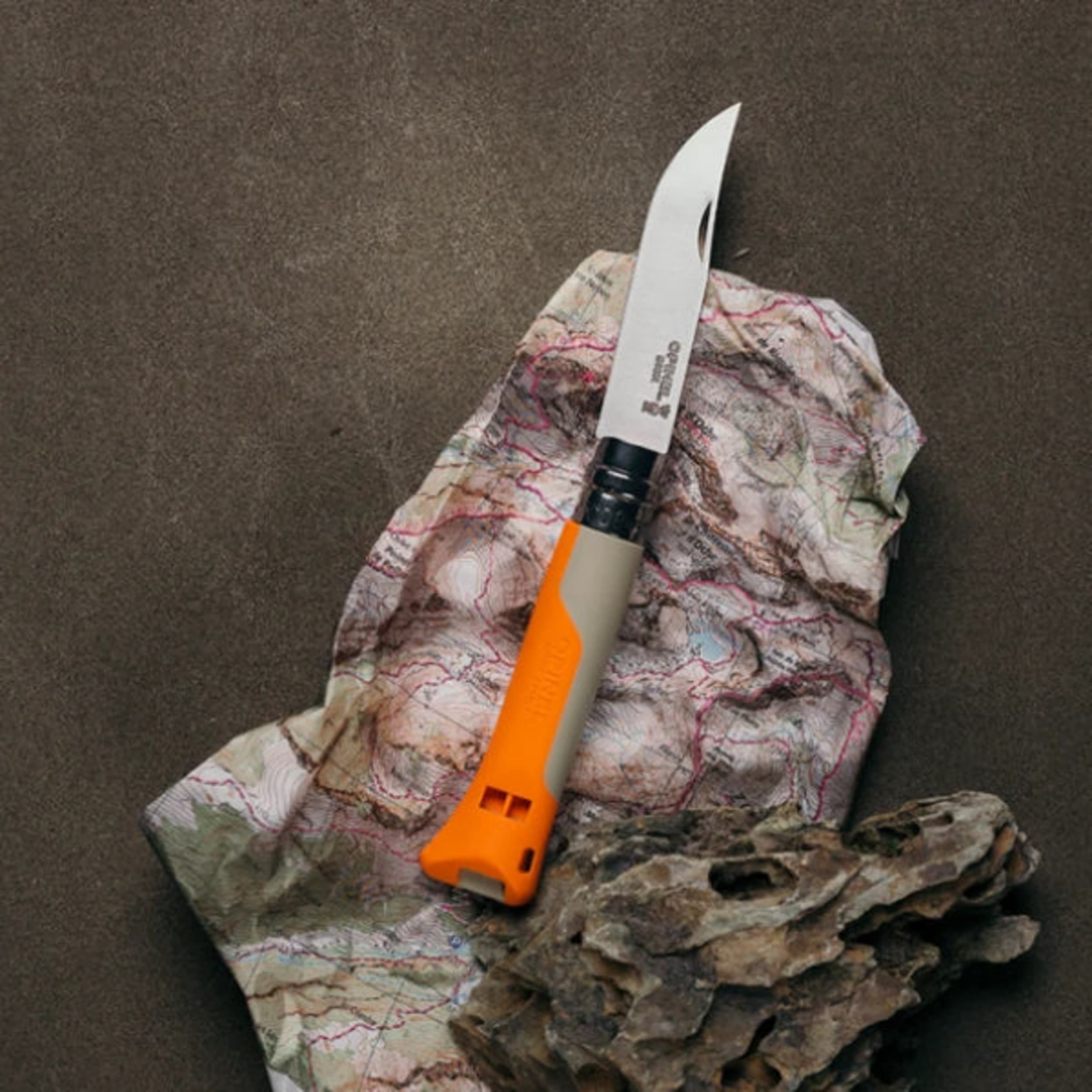 Opinel No.08 Horizon Multi-Function Folding Knife Orange
