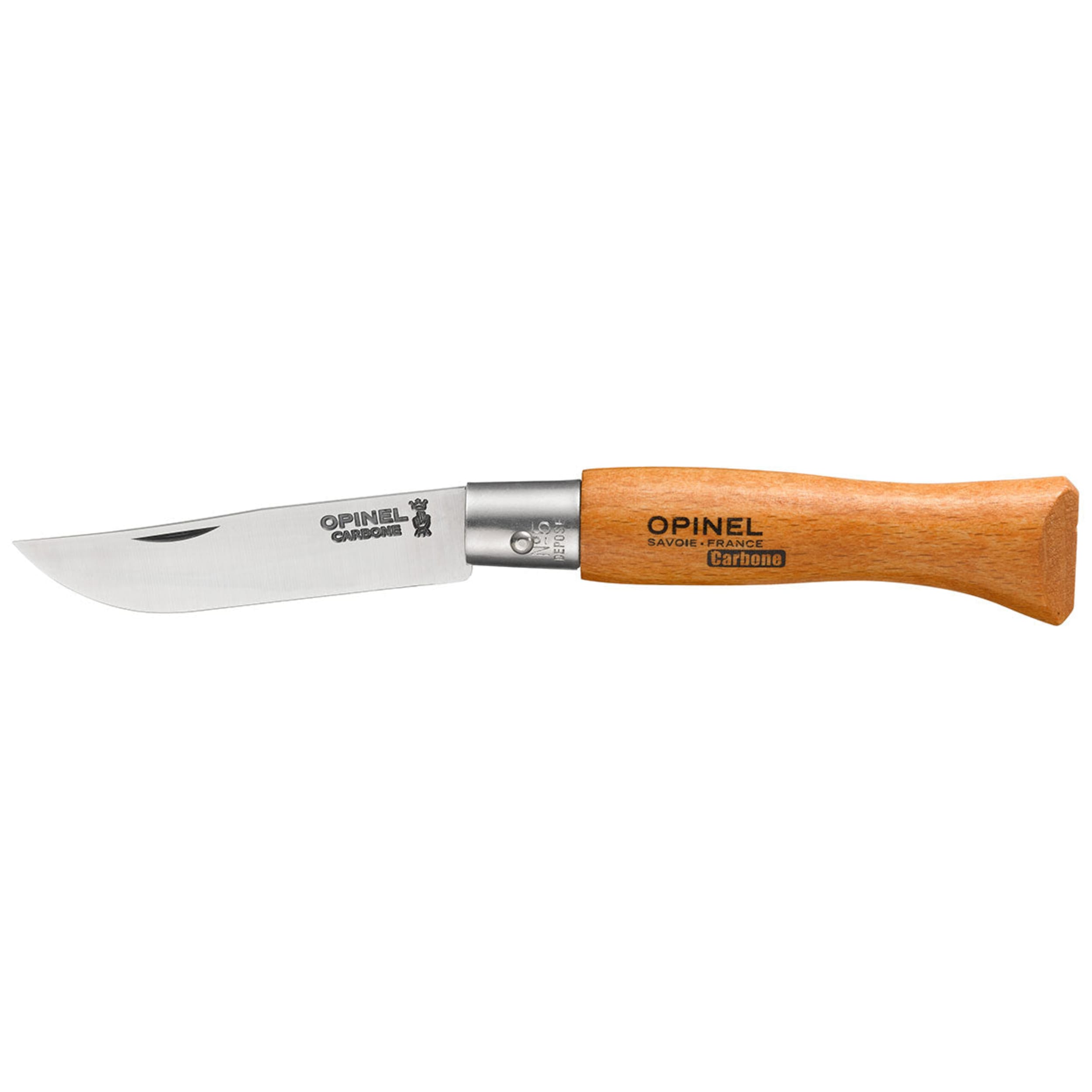 Opinel No.05 Carbon Steel Folding Knife Beech