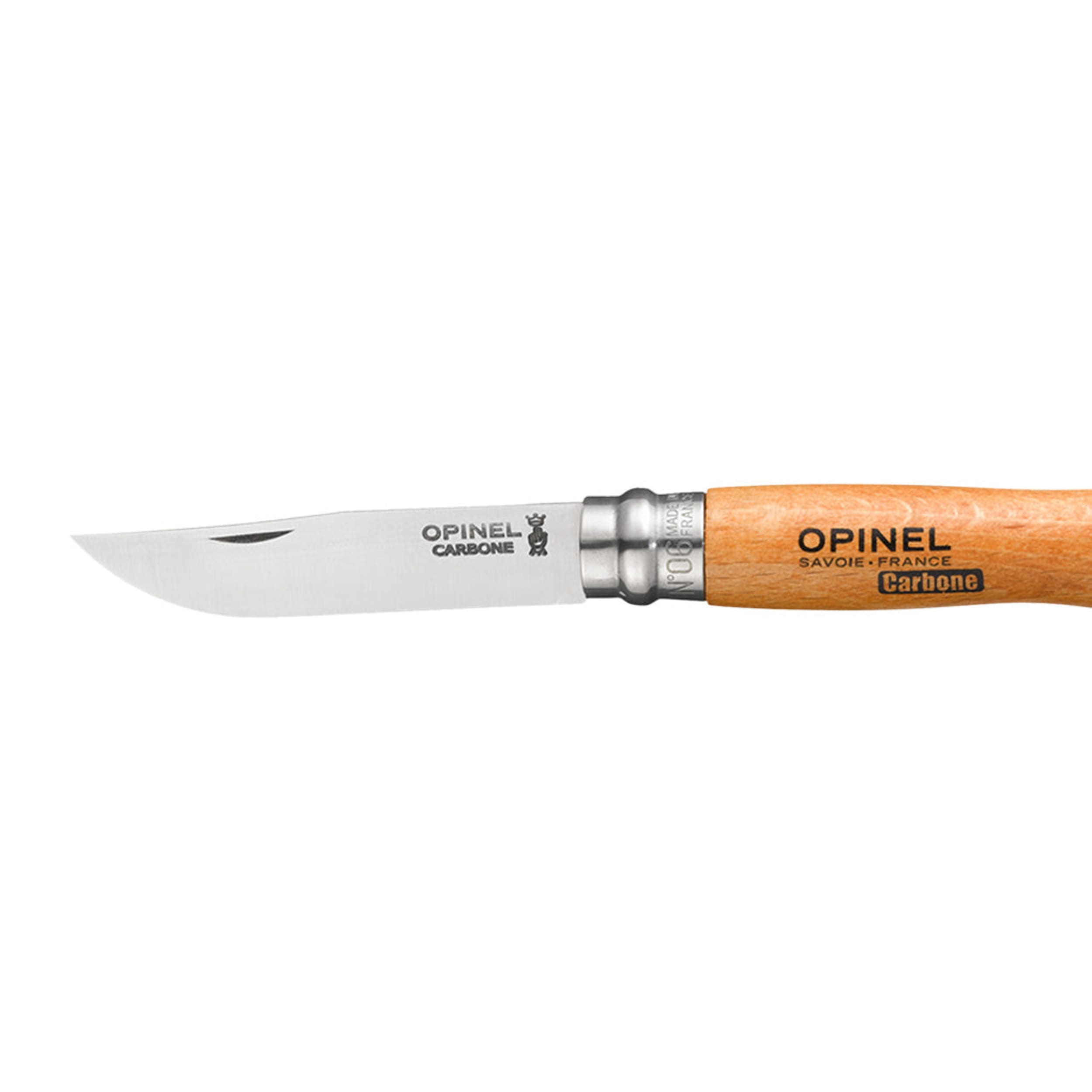 Opinel No.06 Carbon Steel Folding Knife Beech