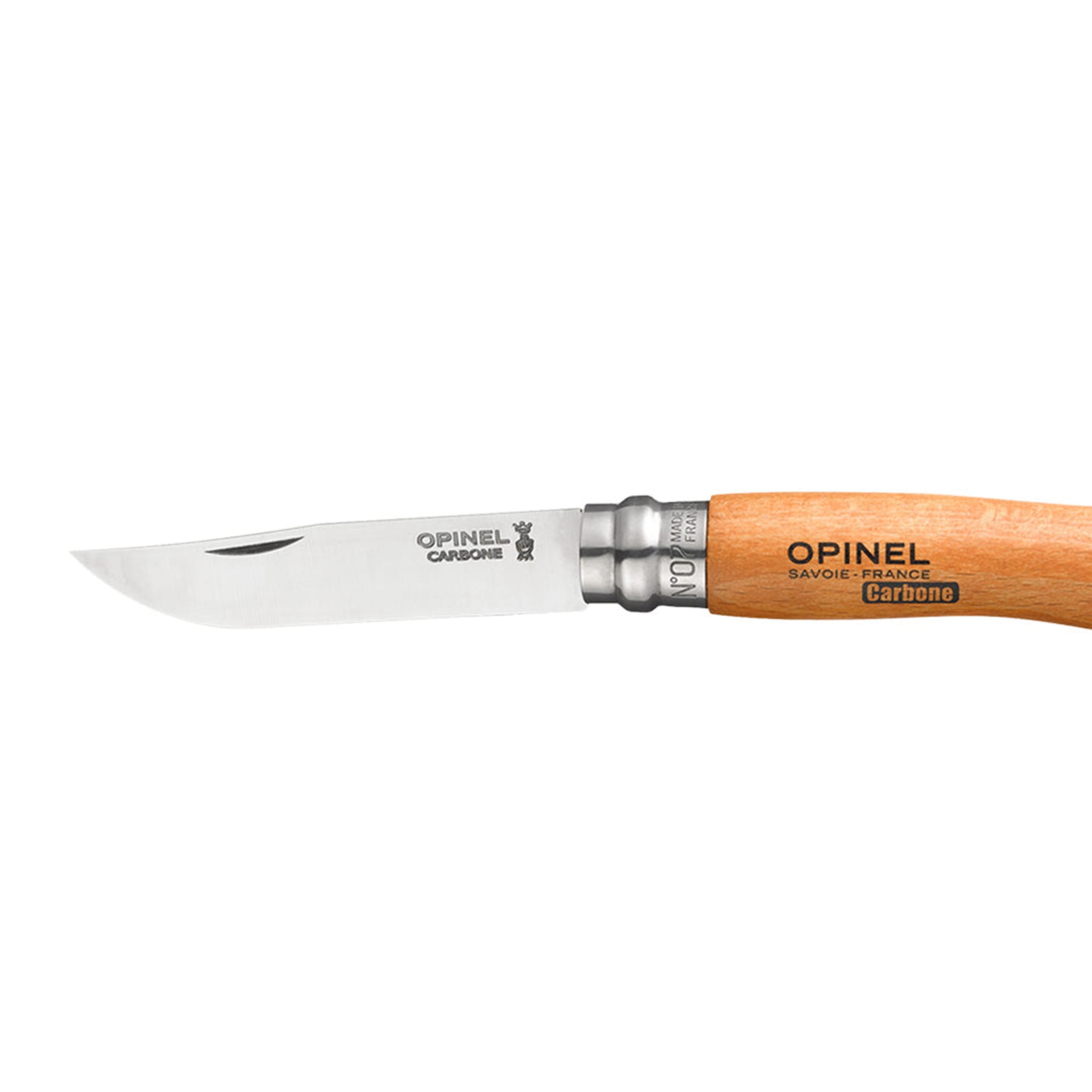 Opinel No.07 Carbon Steel Folding Knife Beech