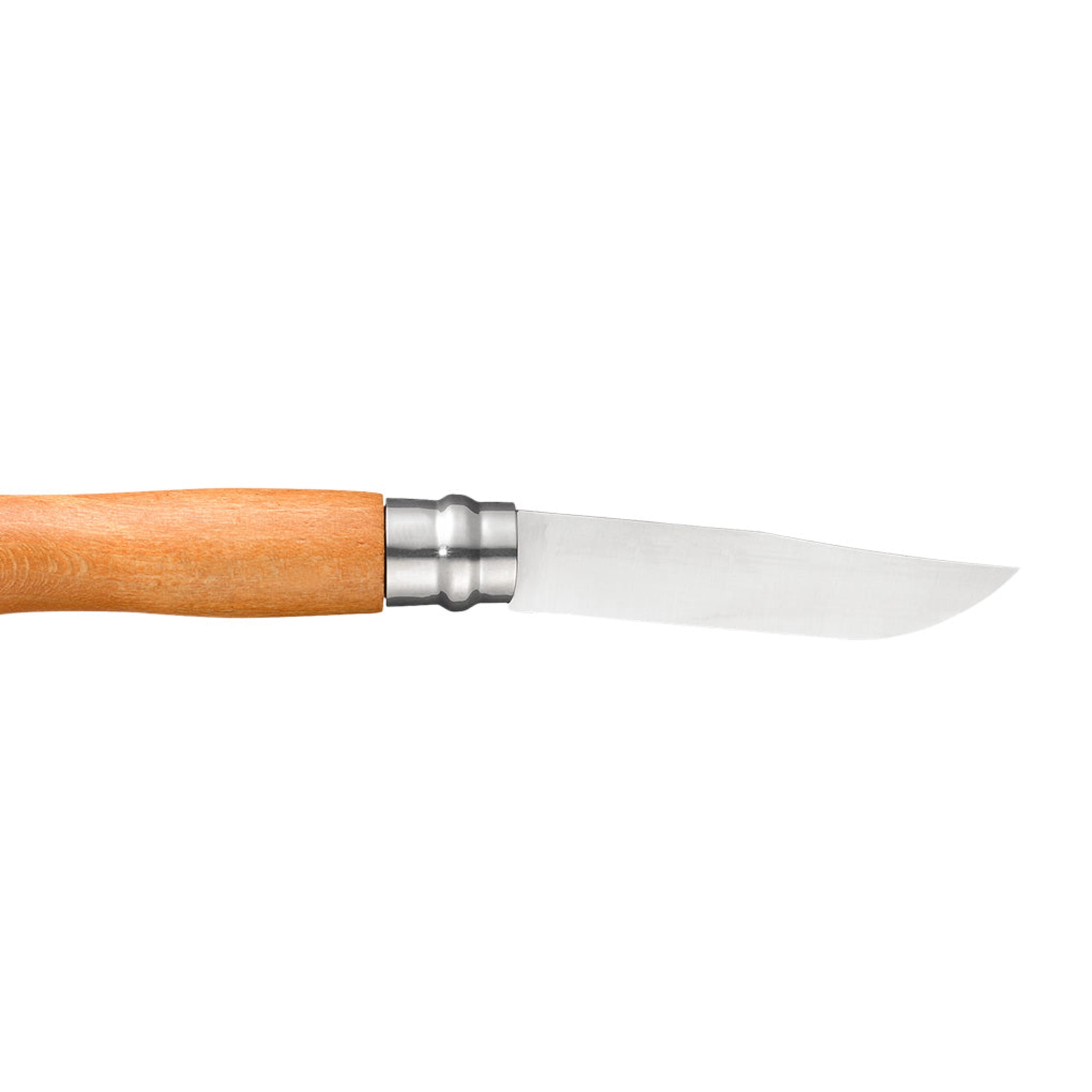 Opinel No.08 Carbon Steel Folding Knife & Sheath Beech