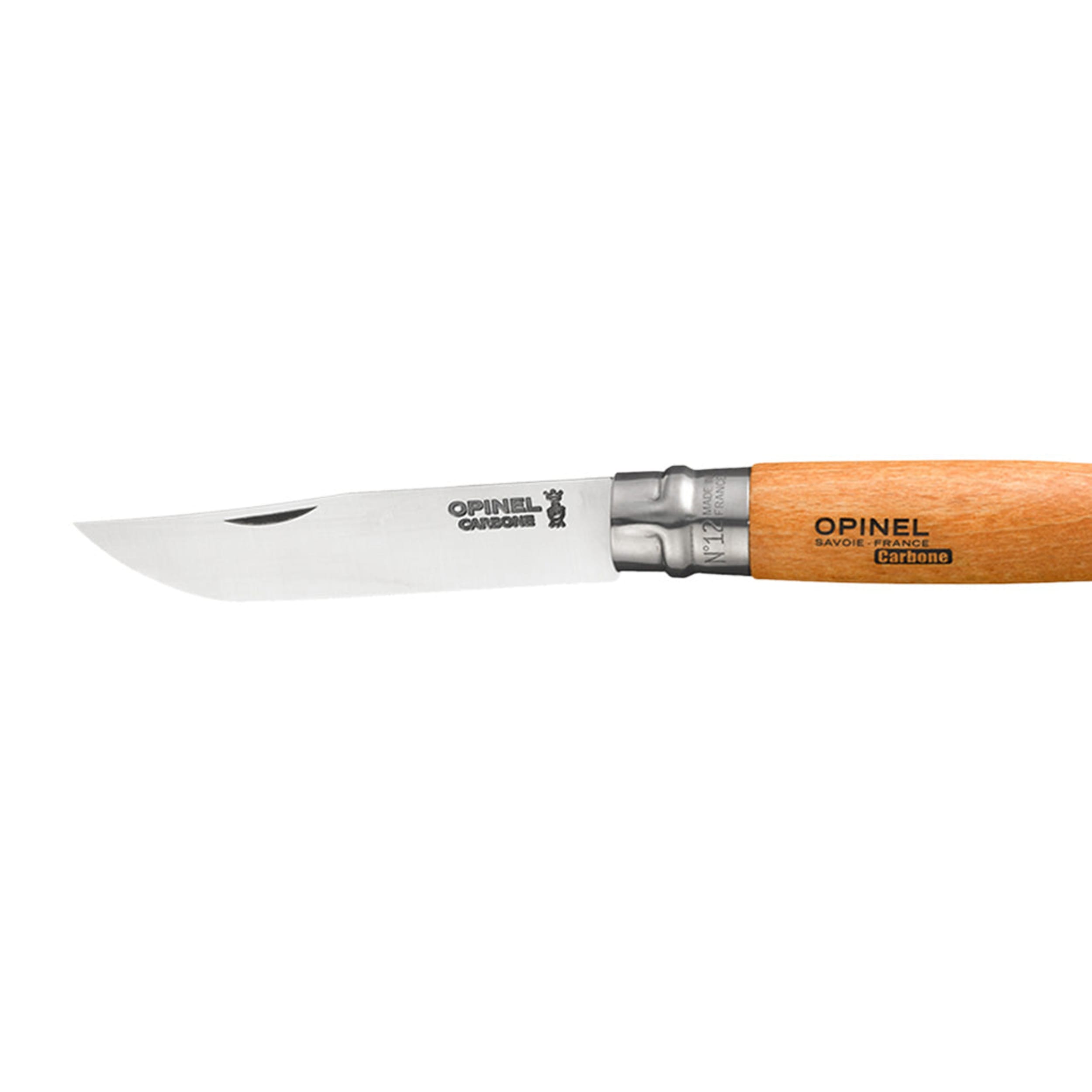 Opinel No.12 Carbon Steel Folding Knife Beech