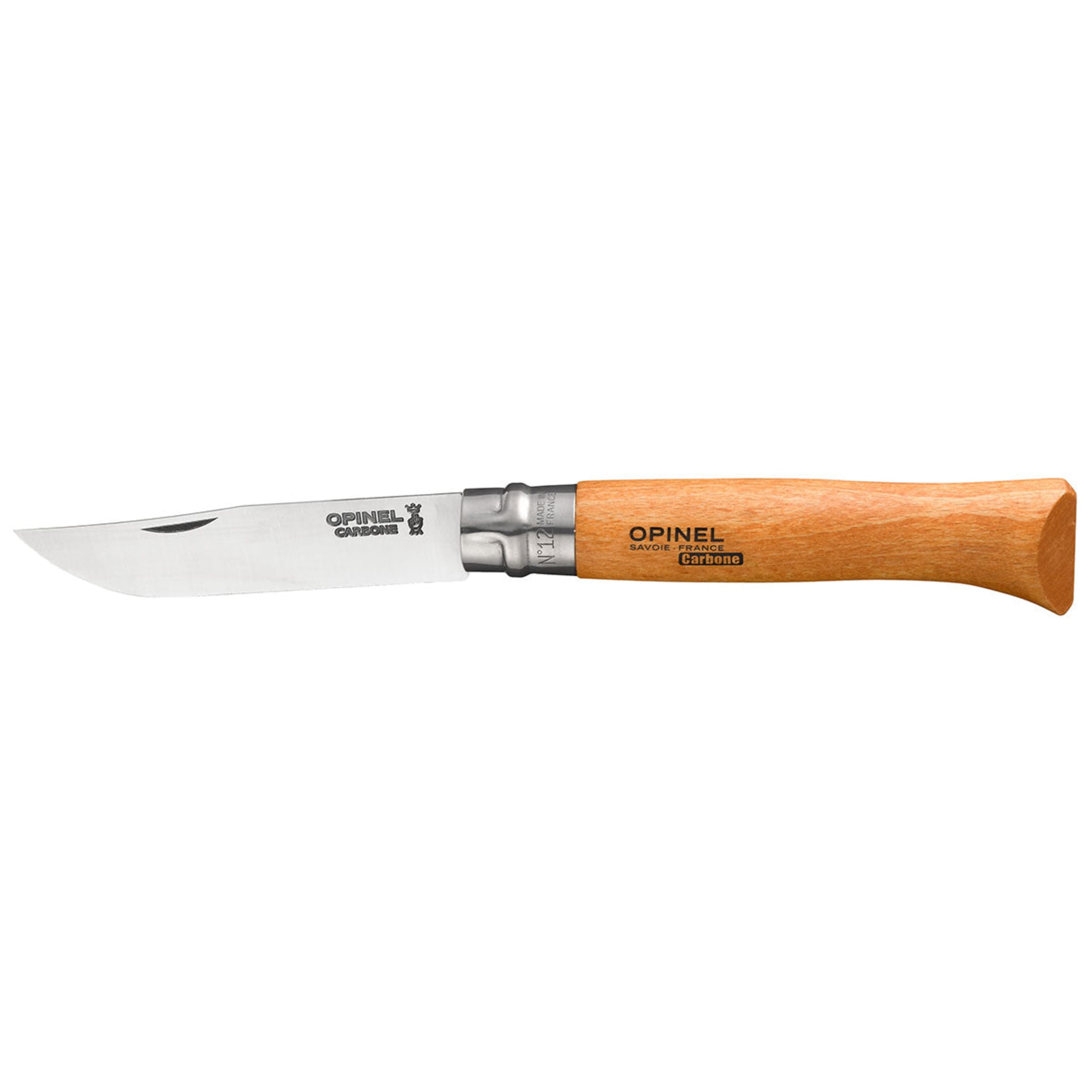 Opinel No.12 Carbon Steel Folding Knife Beech