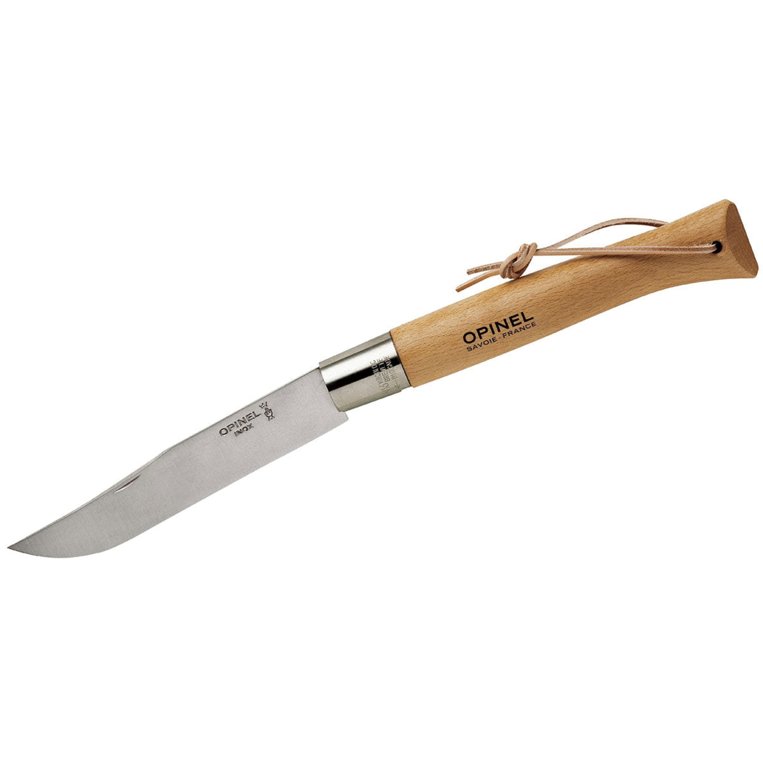 Opinel No.13 Stainless Steel Giant Folding Knife Beech