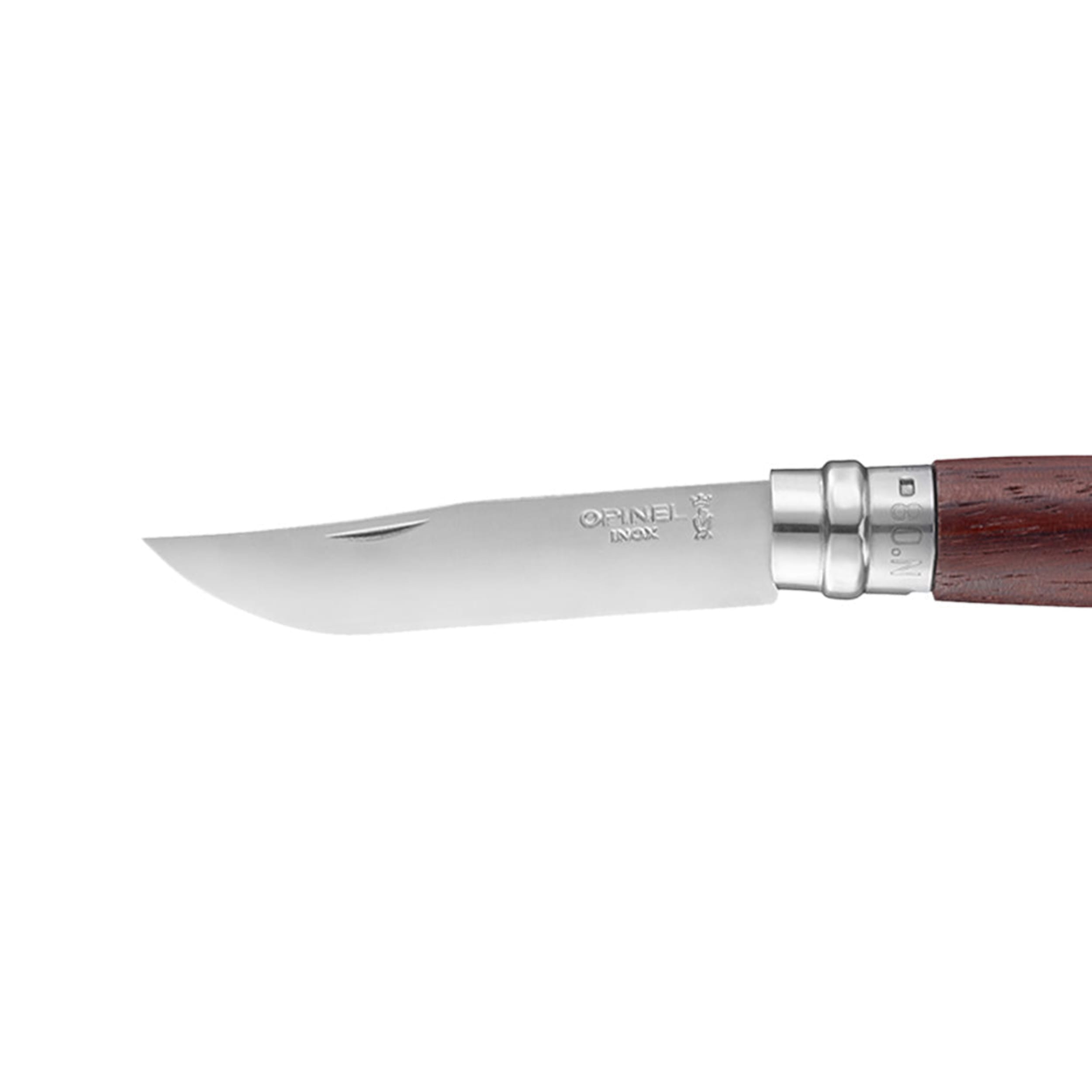 Opinel No.08 Stainless Steel Folding Knife Padouk