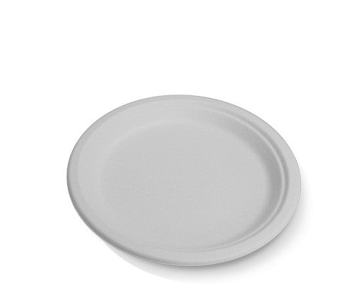 ecoware Sugarcane Round Plate 9 inch (Carton of 500)