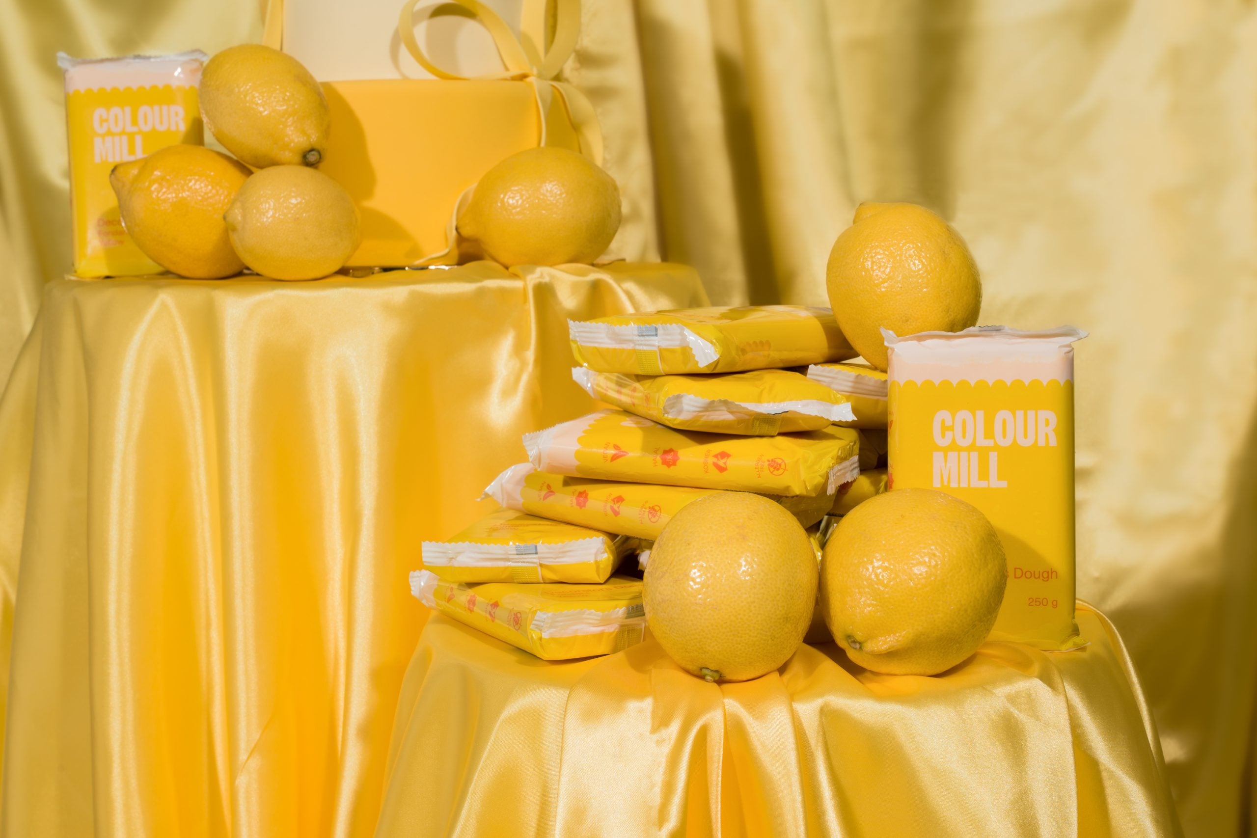 Colour Mill Decorators Dough Yellow 1kg