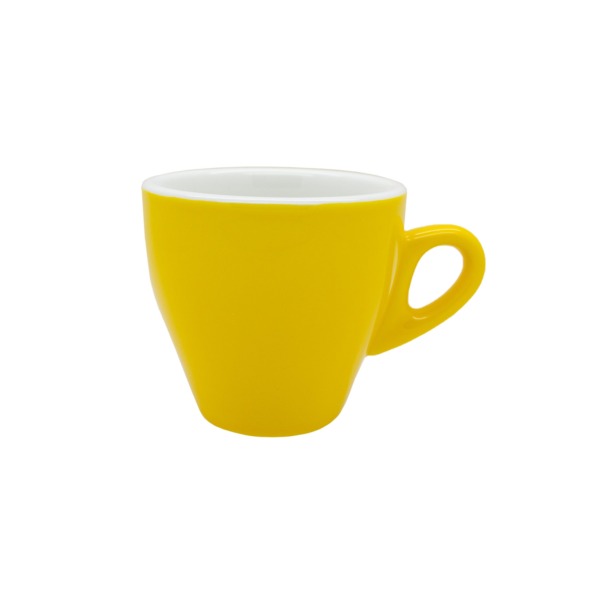 Incafe Yellow Tulip Cappuccino Cup 200ml 6 Piece