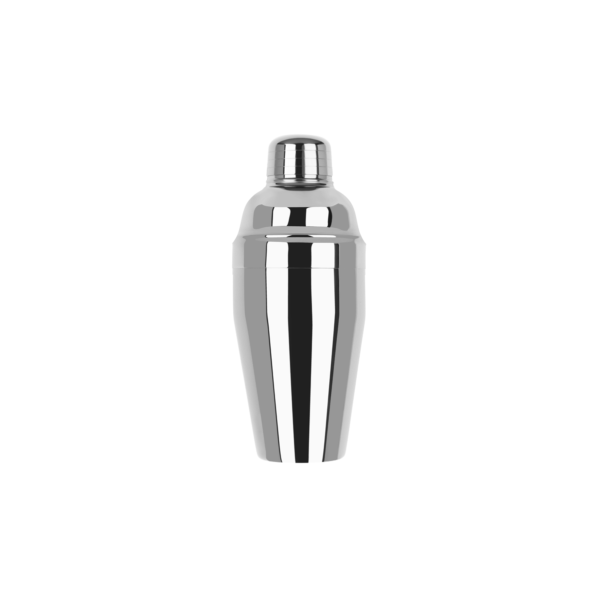 Zanzi Classic Club Cocktail Shaker 3pc 300ml Stainless Steel