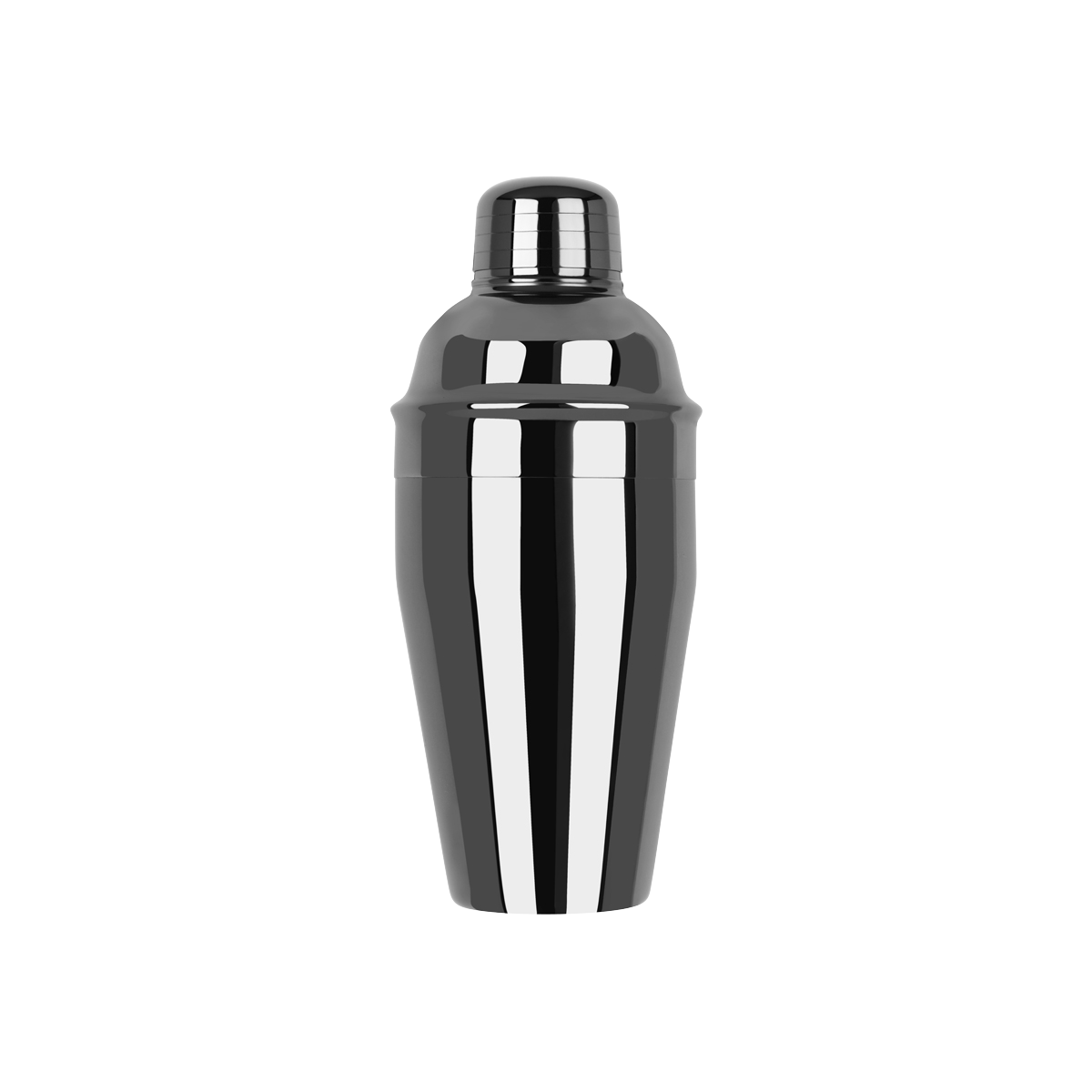 Zanzi Classic Club Cocktail Shaker 3pc 500ml Gunmetal