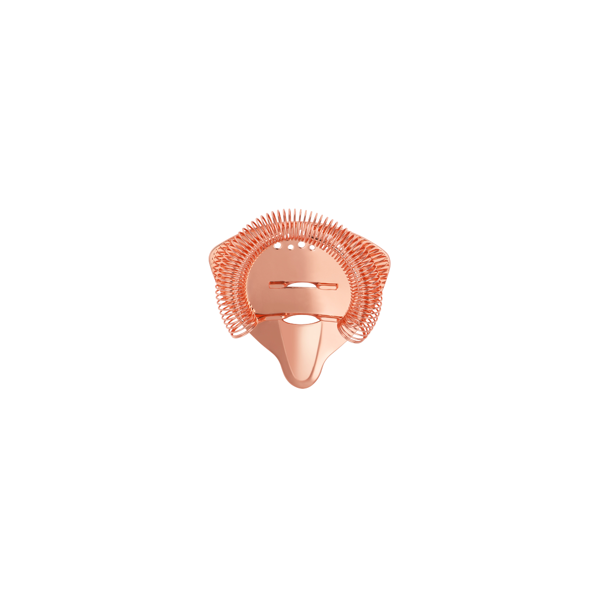 Zanzi Pro-Strain Cocktail Strainer Rose Gold