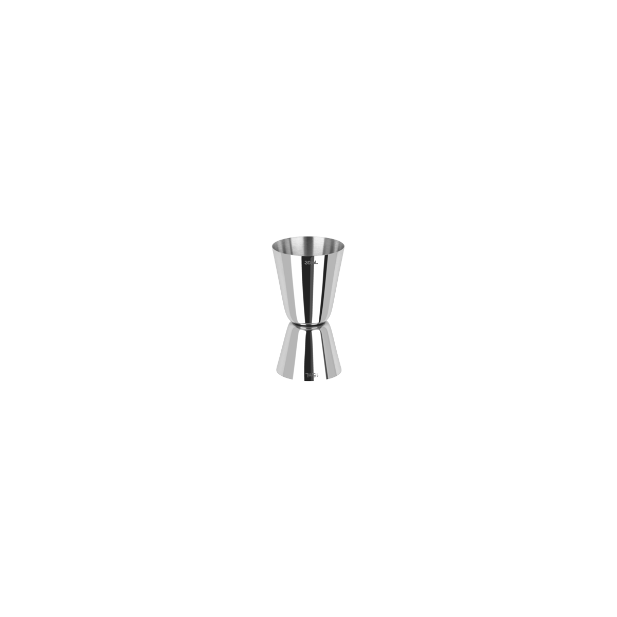 Zanzi Classic Style Jigger 15-30ml Stainless Steel