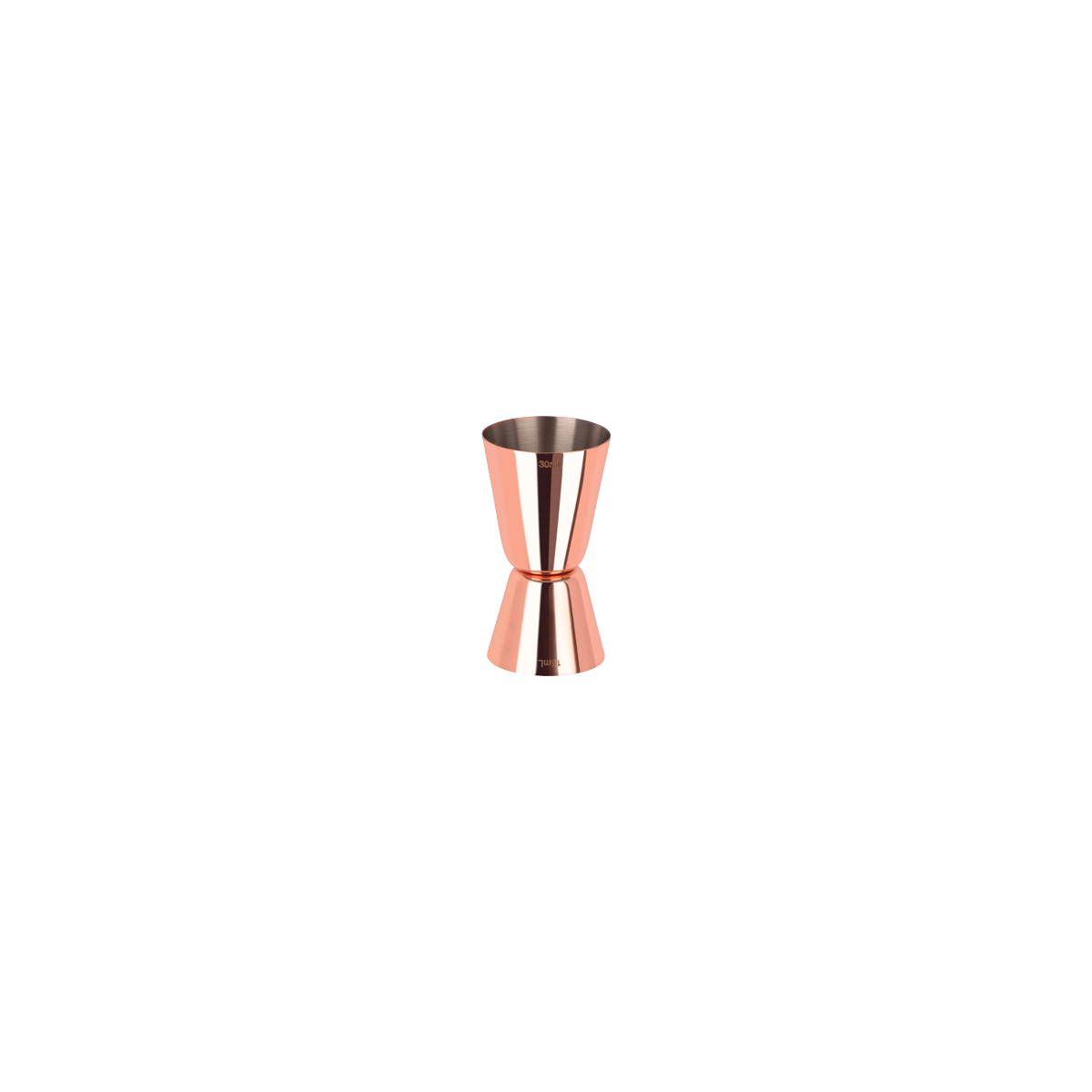 Zanzi Classic Style Jigger 15-30ml Rose Gold