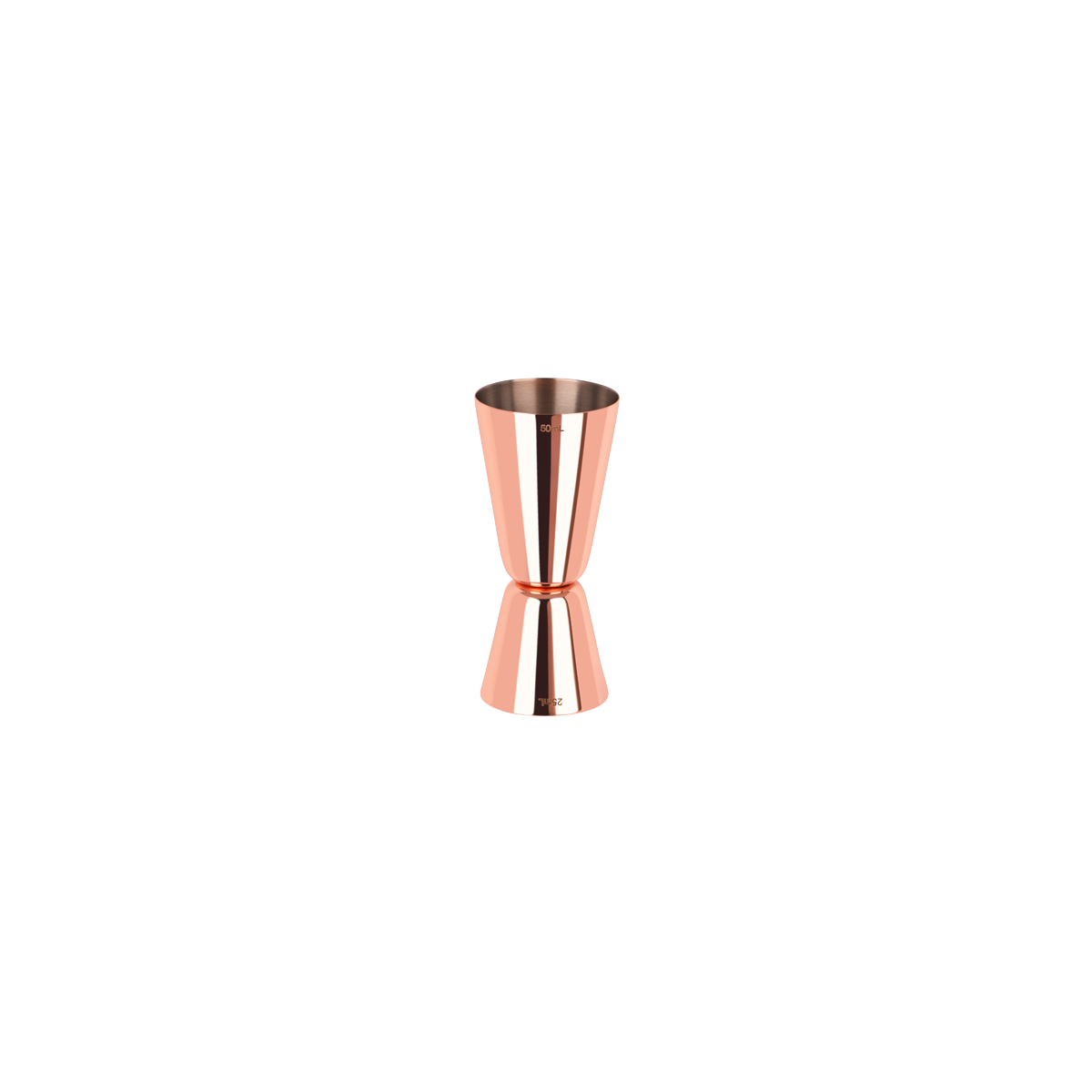 Zanzi Classic Style Jigger 25-50ml Rose Gold