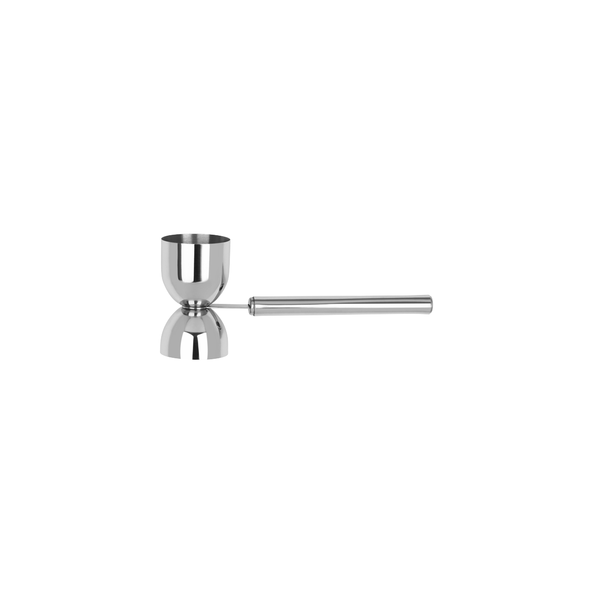 Zanzi Double Jigger with Pipe Handle 20-40ml Stainless Steel