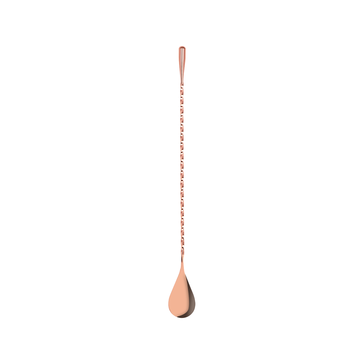 Zanzi Teardrop Bar Spoon 300mm Rose Gold