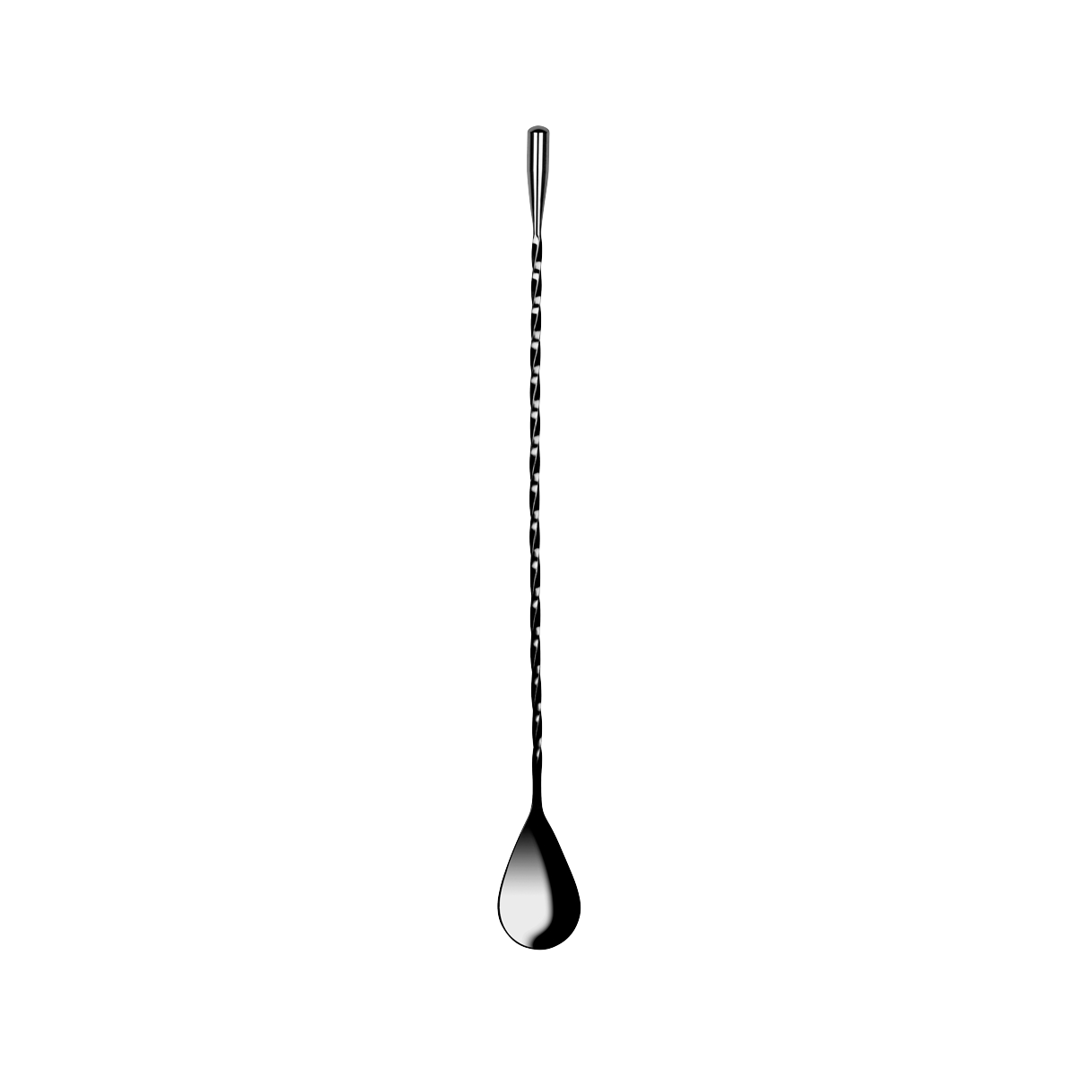 Zanzi Teardrop Bar Spoon 300mm Gunmetal