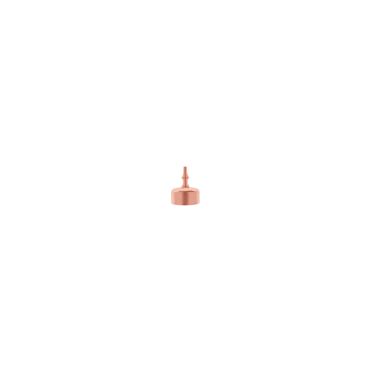 Zanzi Spare Rose Gold Lid for Bitter Bottle 50ml